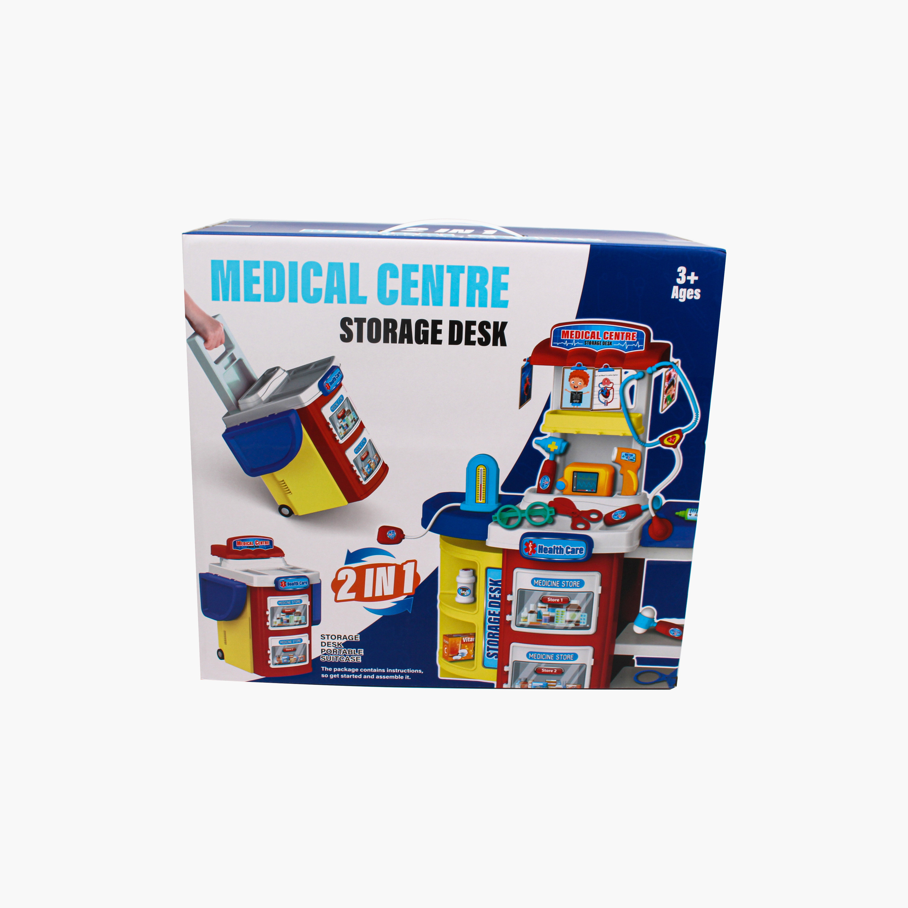 Hauda 2-In-1 Medical Centre Storage Desk-toys-roleplay-doctorsets-image-5