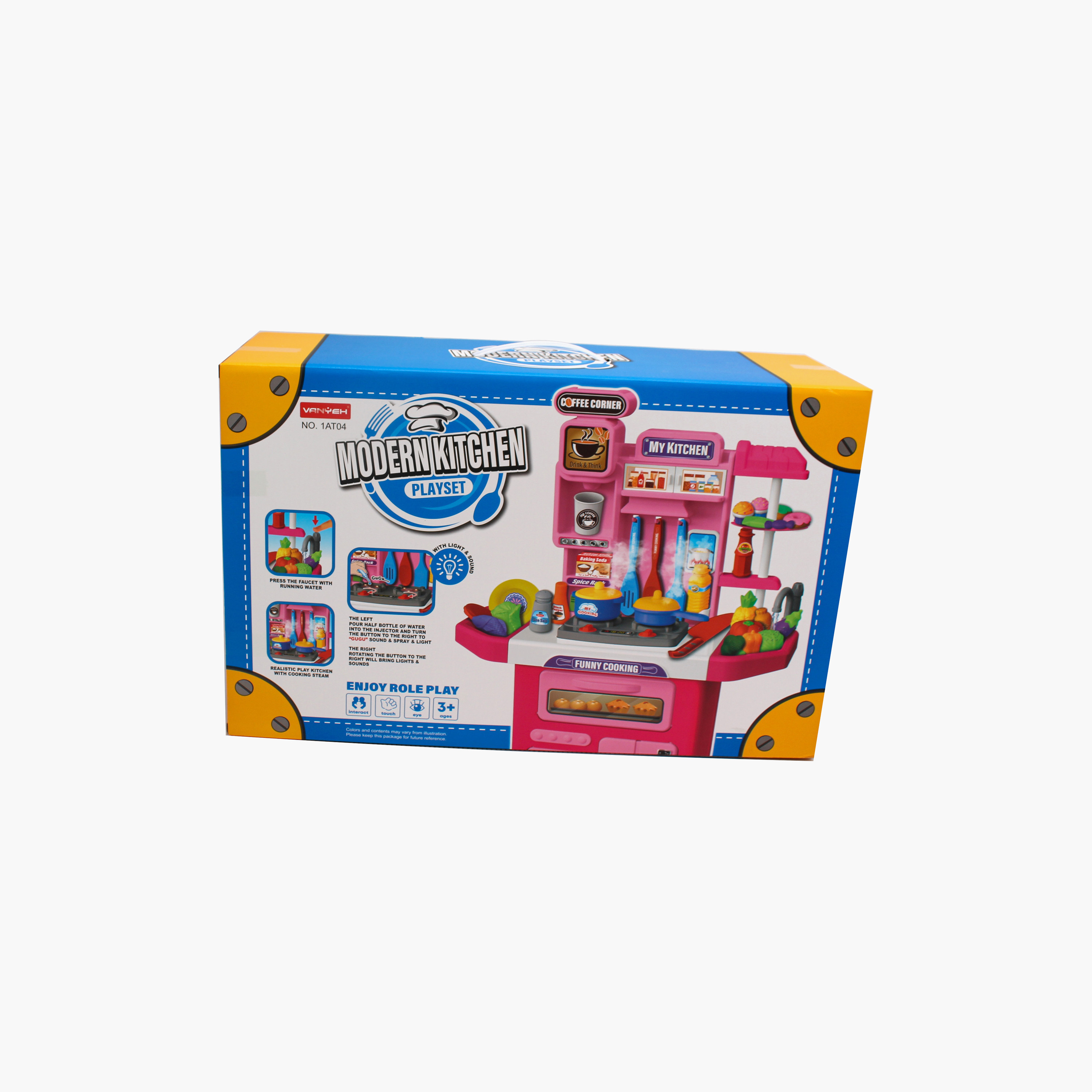 Hauda Kitchen Play Set with Mist Spray-toys-roleplay-kitchensets-image-6