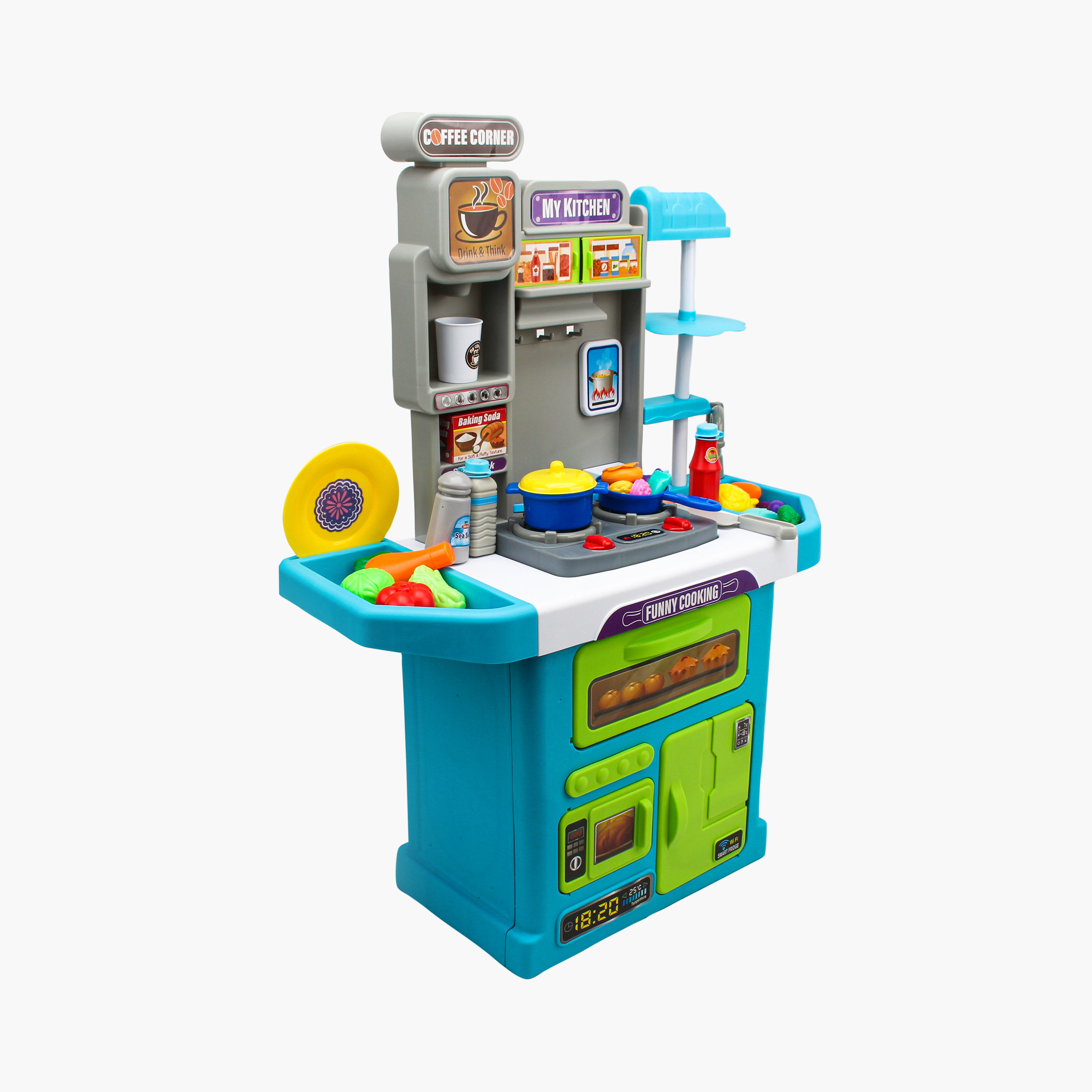 Hauda Kitchen Play Set with Mist Spray-toys-roleplay-kitchensets-image-3