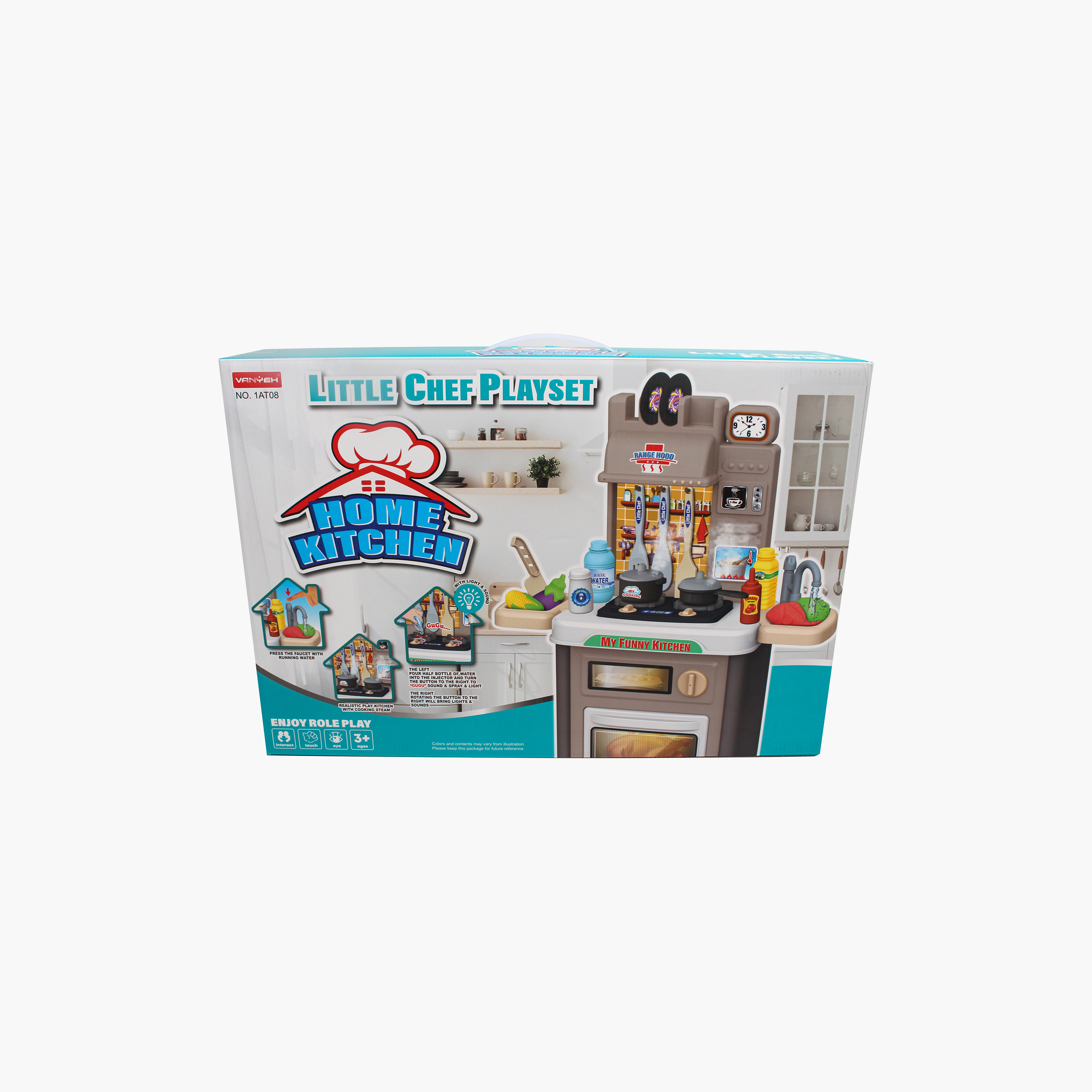 Hauda Kitchen Play Set with Mist Spray-toys-roleplay-kitchensets-image-5