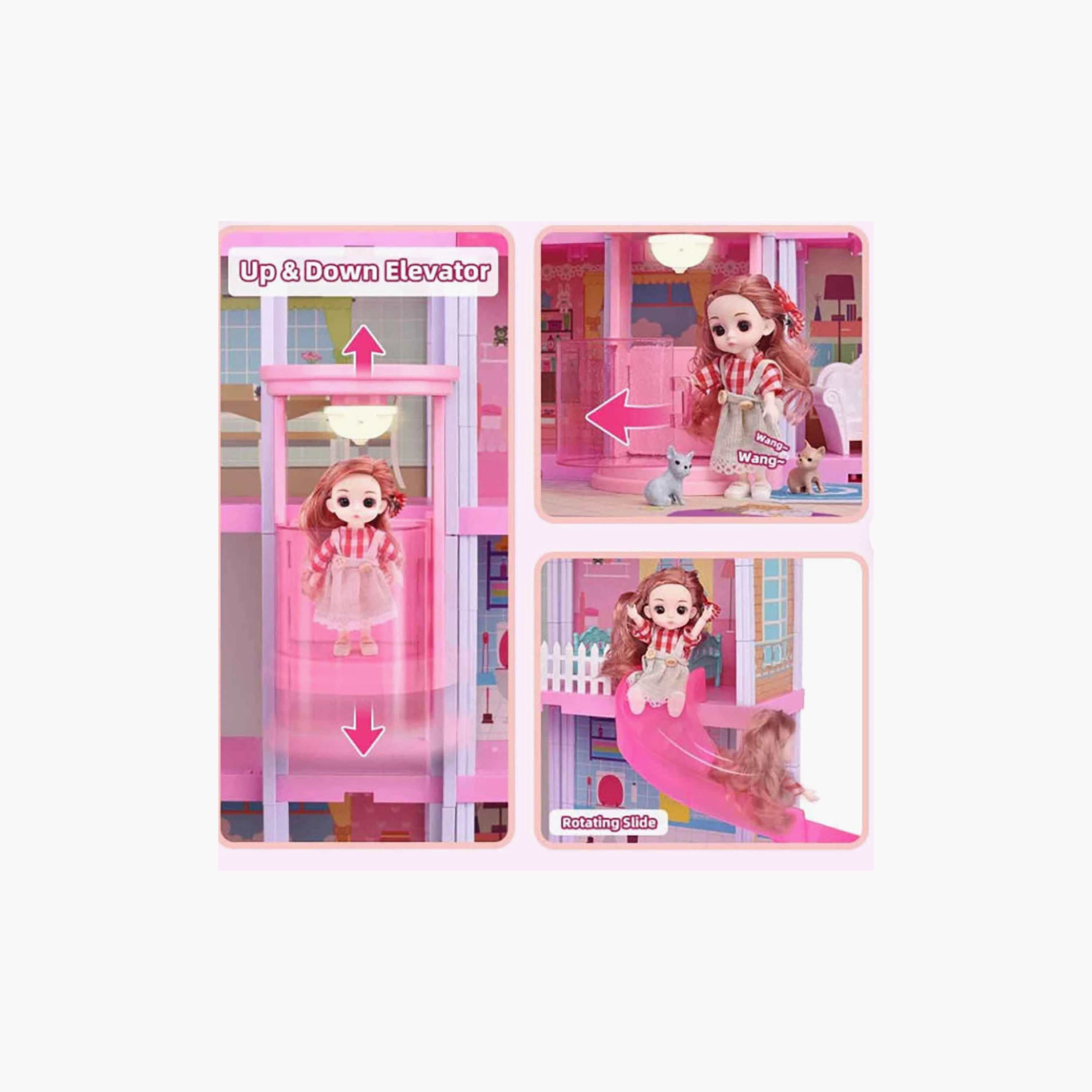 Hauda Villa & Castle Dollhouse-toys-dollsandplaysets-dollhouses-image-3
