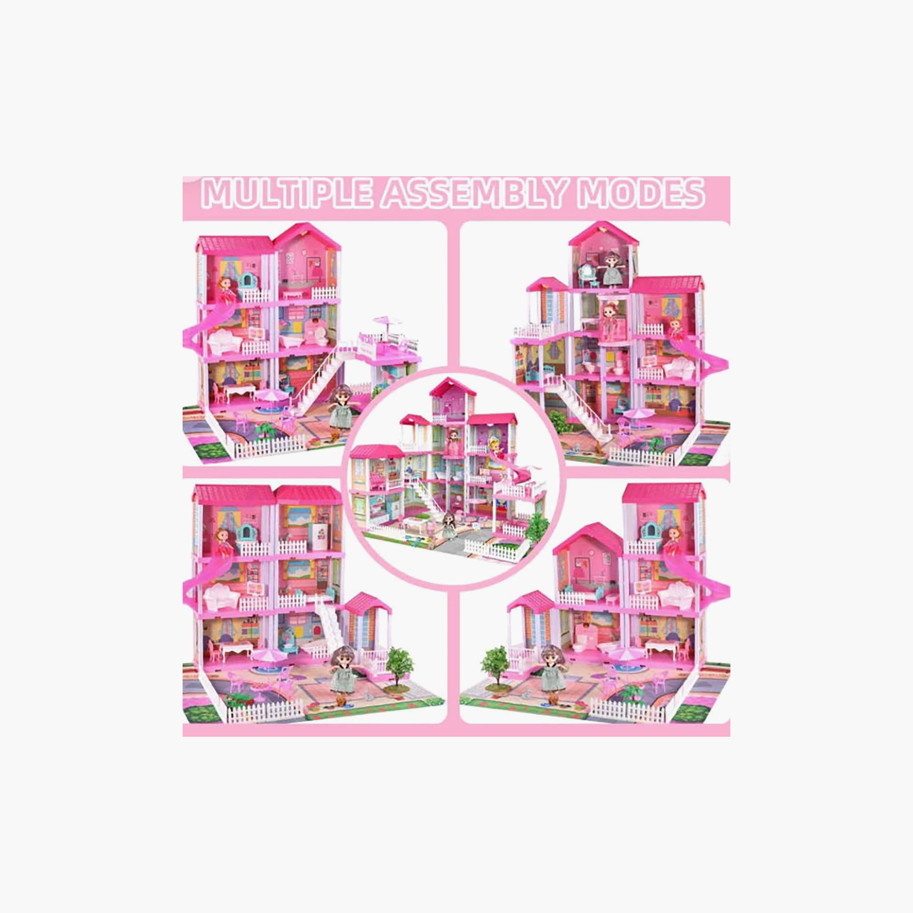 Hauda Villa & Castle Dollhouse-toys-dollsandplaysets-dollhouses-image-5