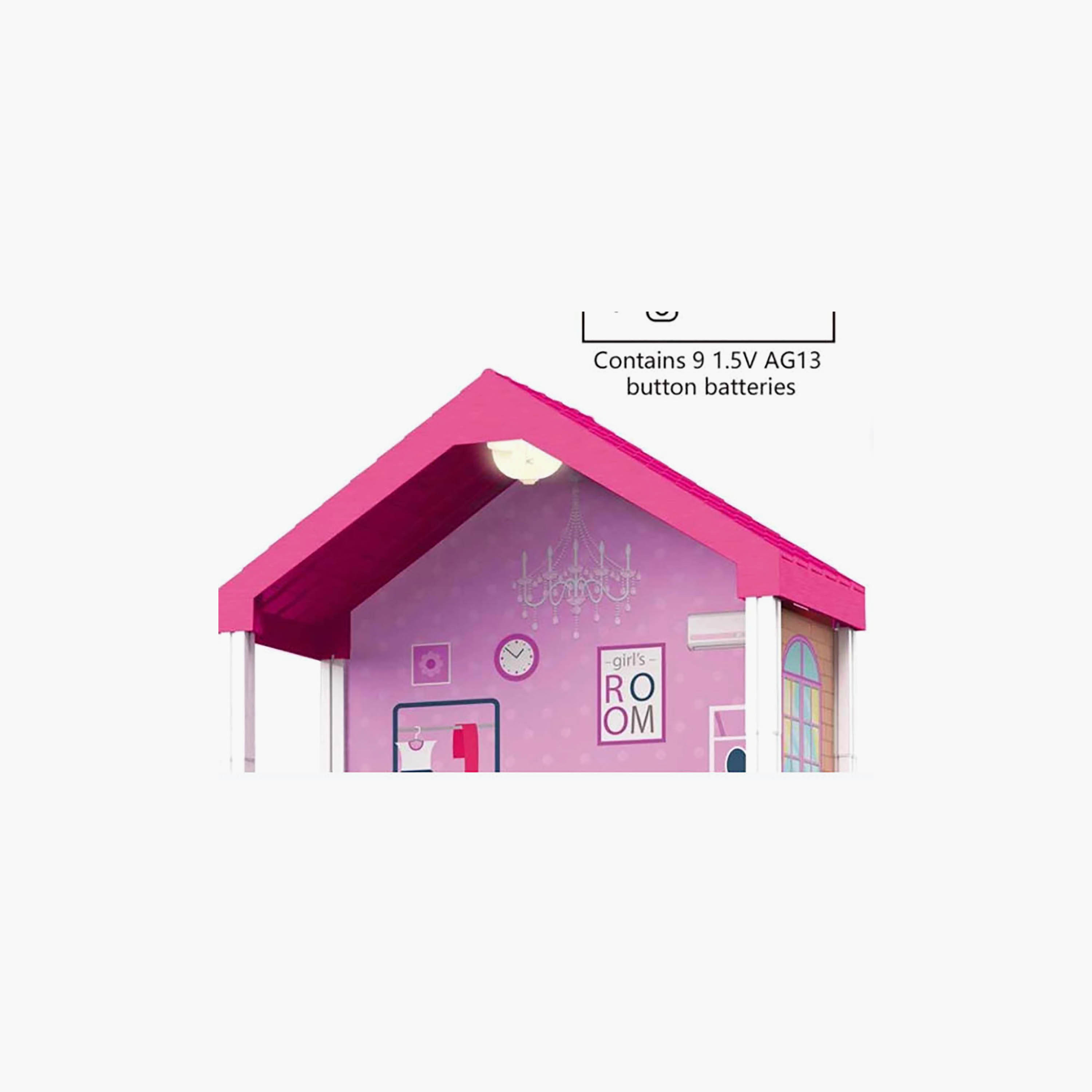 Hauda 245-Piece Villa & Castle Princess House-toys-dollsandplaysets-dollhouses-image-10
