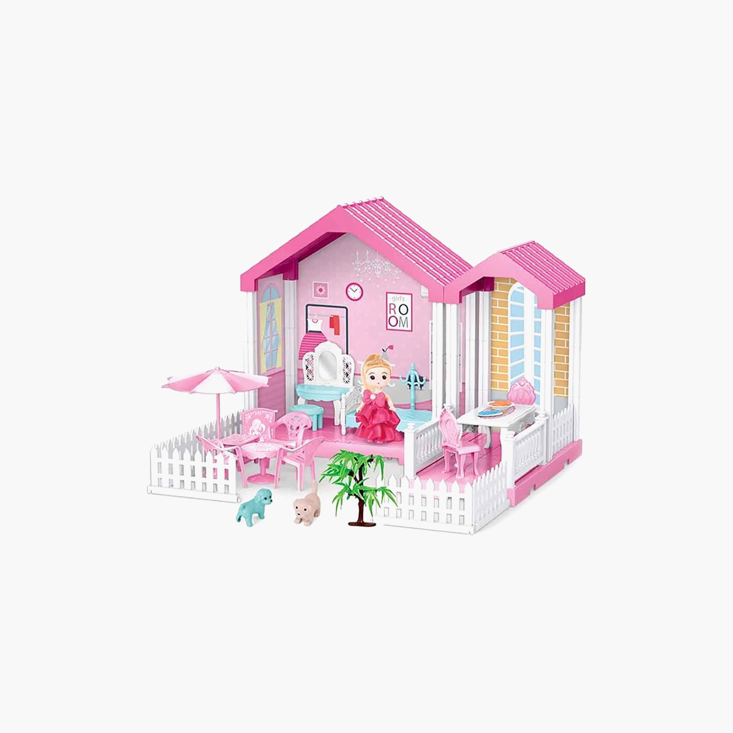 Hauda Villa & Castle Princess House-toys-dollsandplaysets-dollhouses-image-1