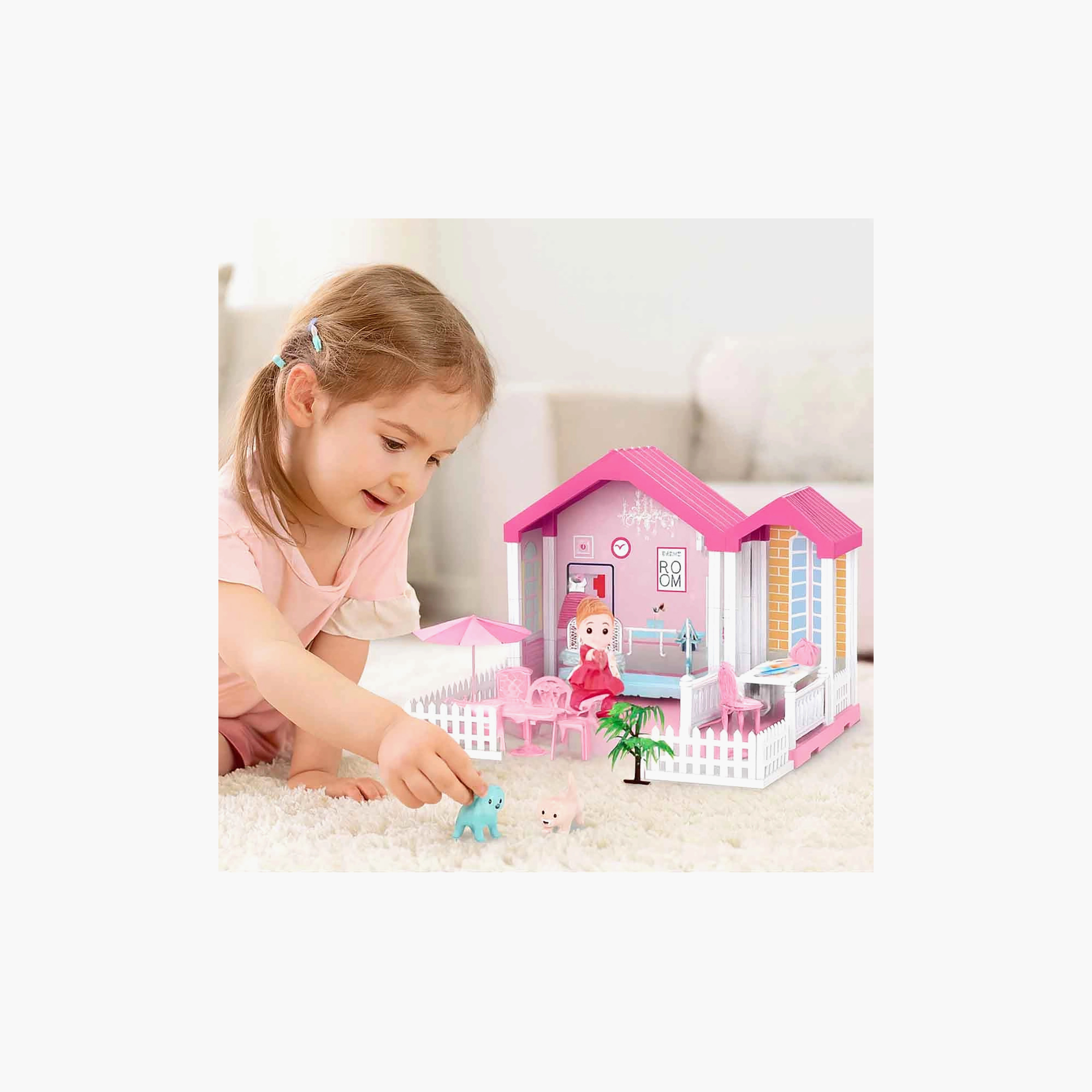 Hauda Villa & Castle Princess House-toys-dollsandplaysets-dollhouses-image-2
