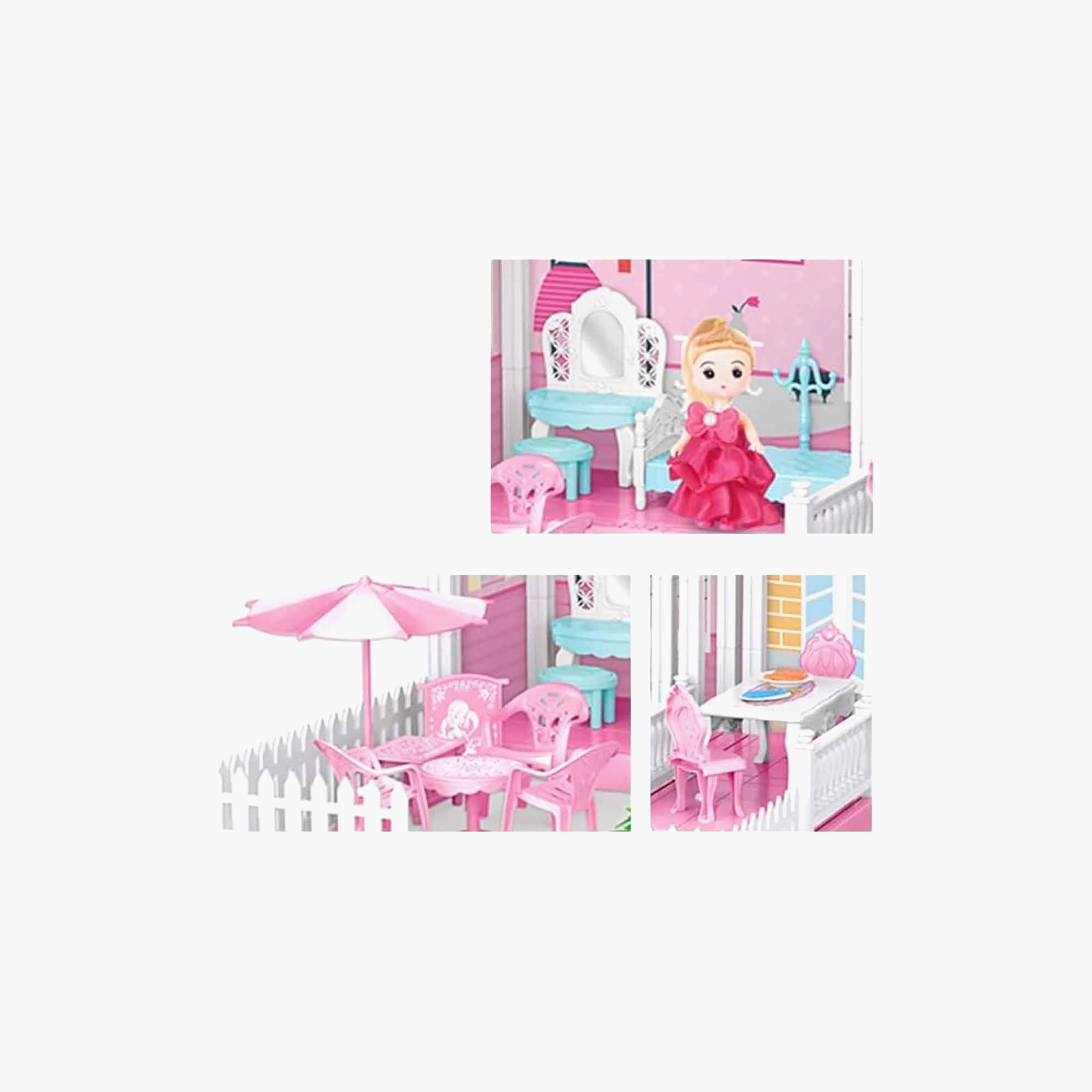Hauda Villa & Castle Princess House-toys-dollsandplaysets-dollhouses-image-3