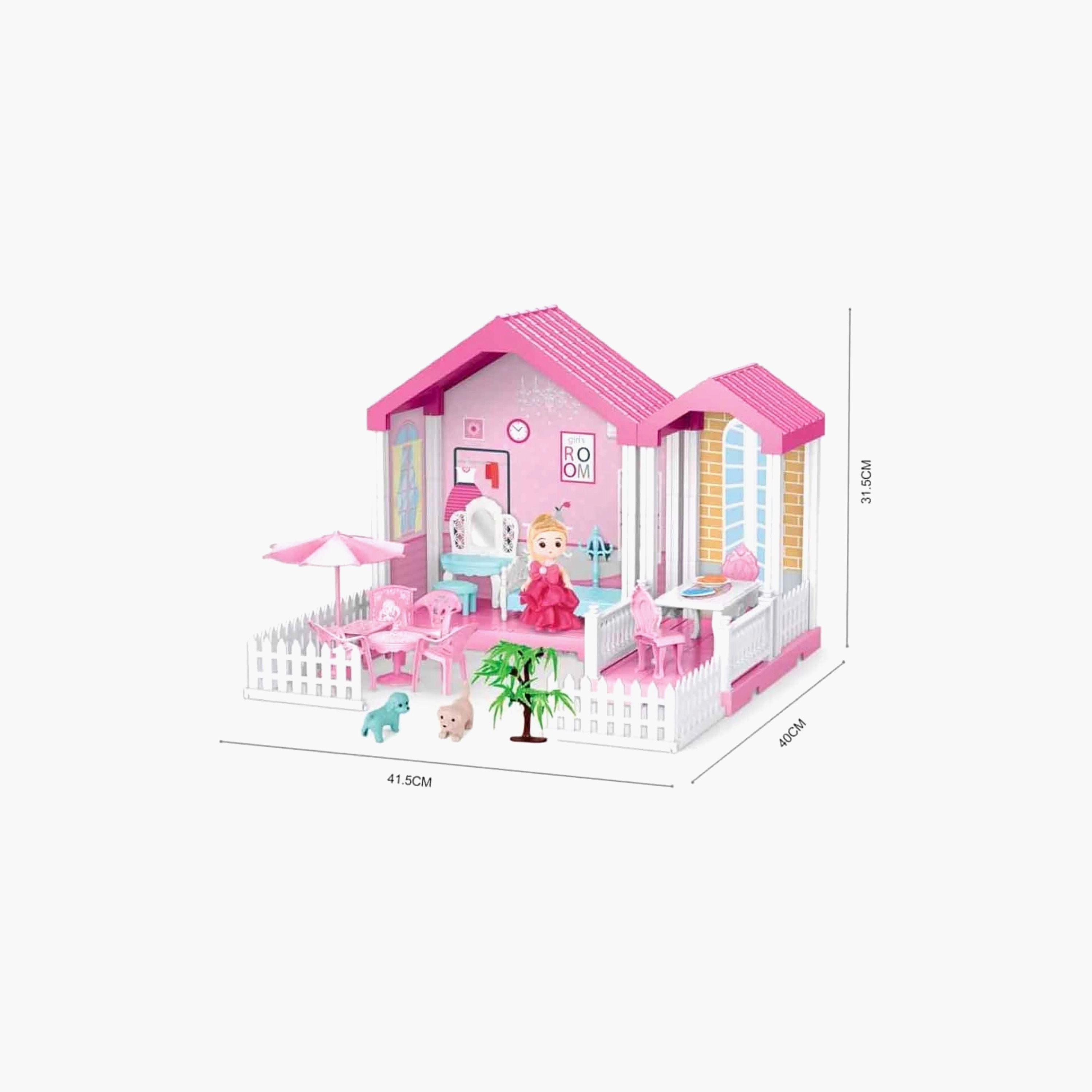 Hauda Villa & Castle Princess House-toys-dollsandplaysets-dollhouses-image-4