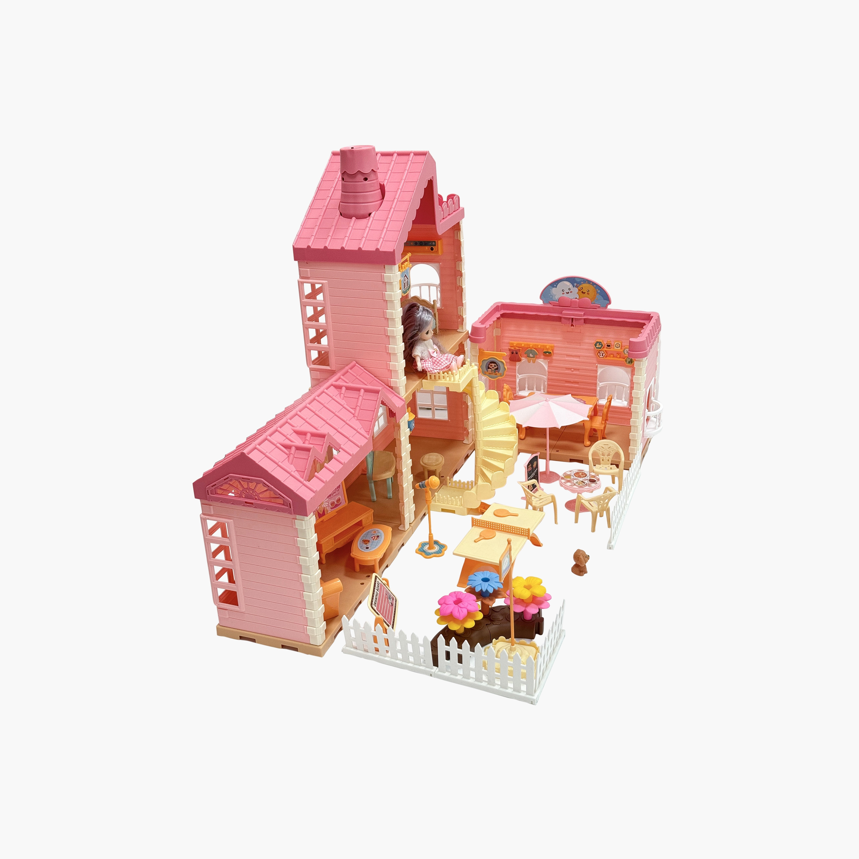 Hauda 176-Piece Princess House-toys-dollsandplaysets-dollhouses-image-3