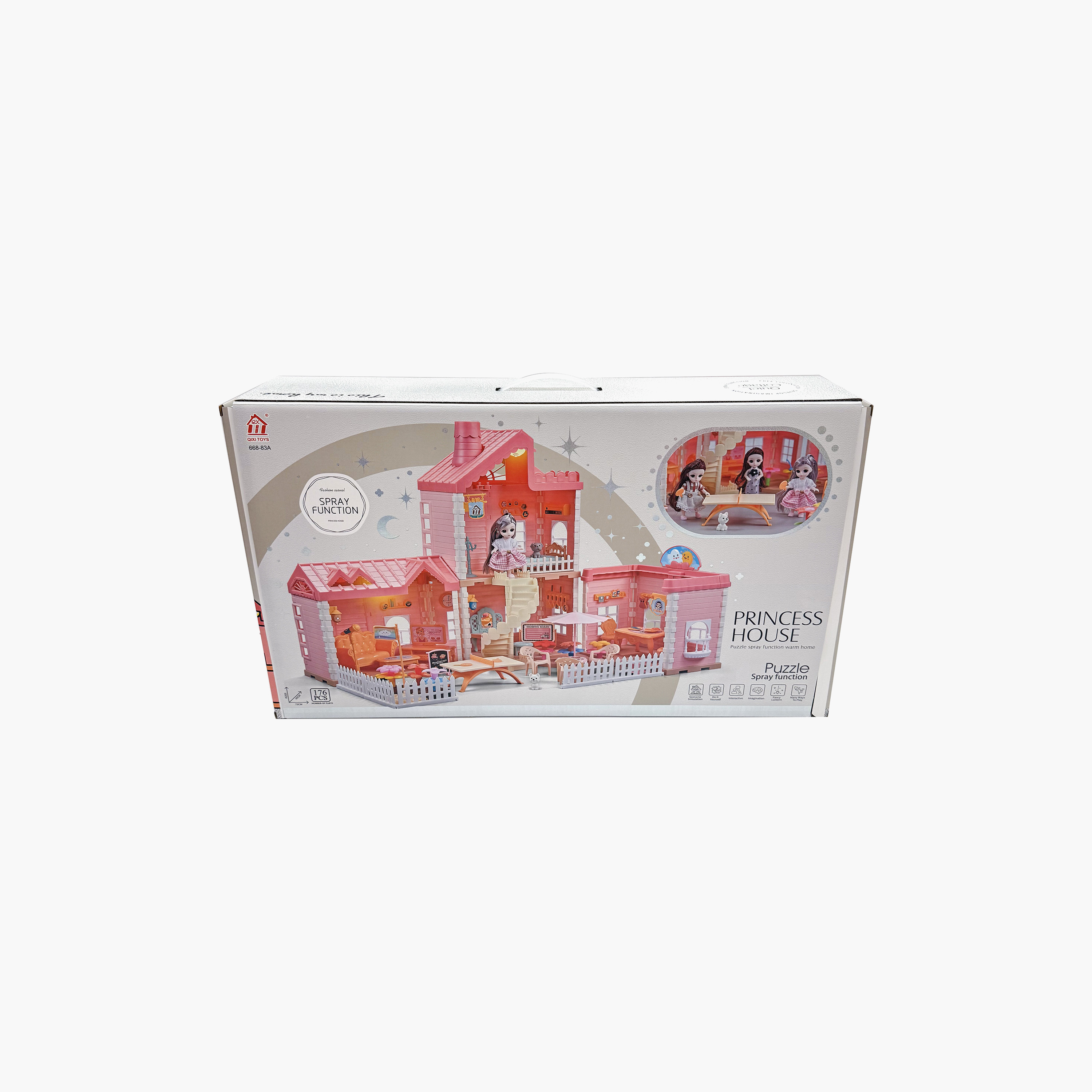 Hauda 176-Piece Princess House-toys-dollsandplaysets-dollhouses-image-9