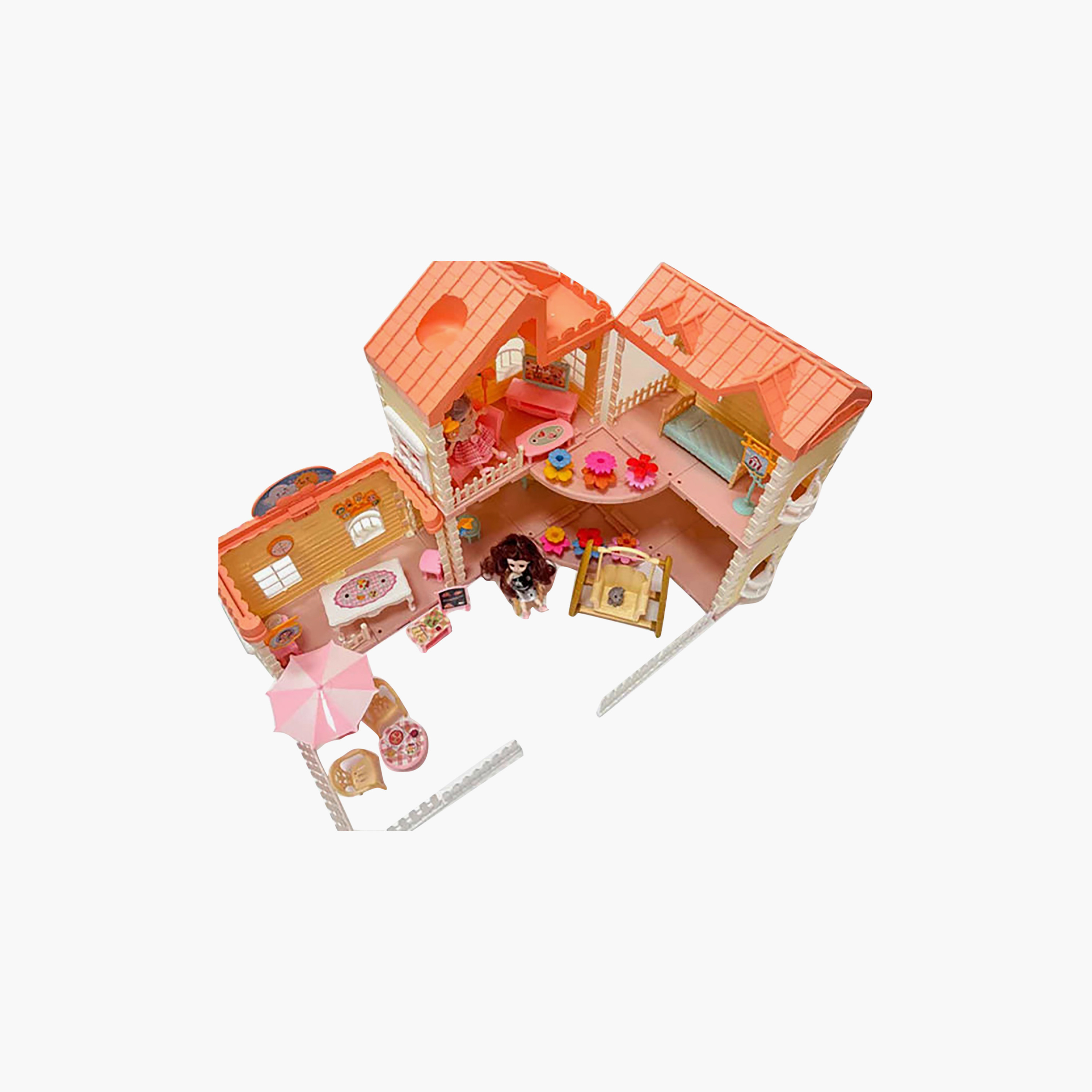 Hauda 179-Piece Villa Princess House-toys-dollsandplaysets-dollhouses-image-3