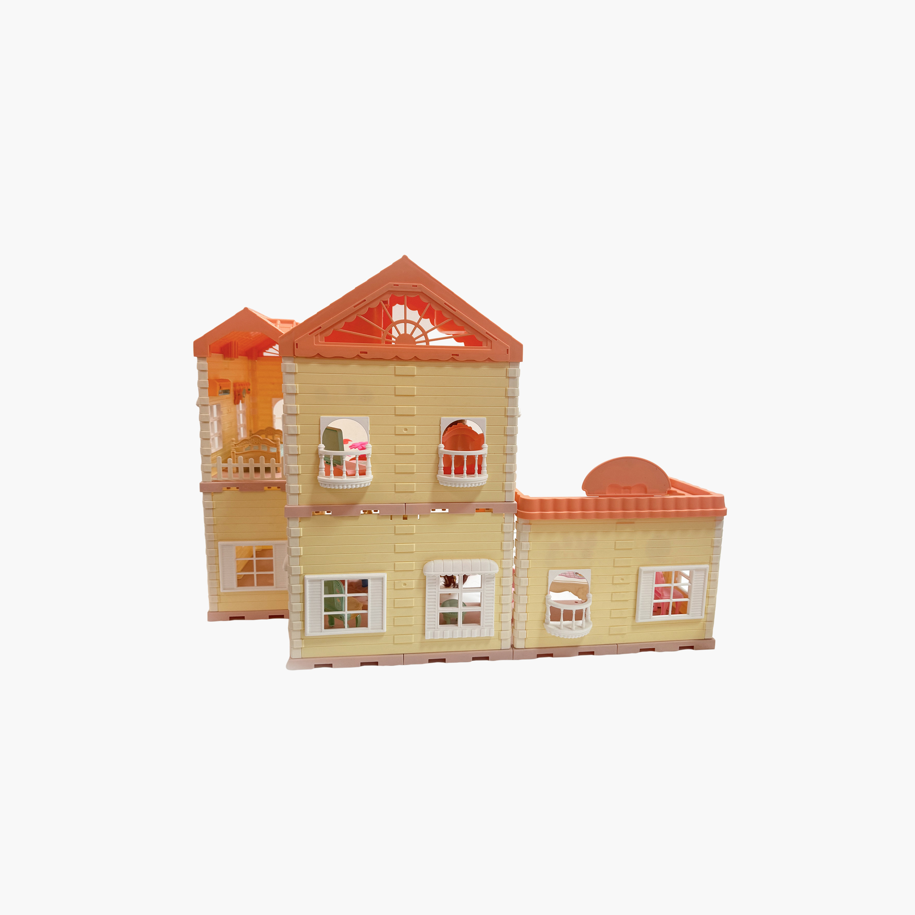 Hauda 179-Piece Villa Princess House with Light & Mist Spray-toys-dollsandplaysets-dollhouses-image-6