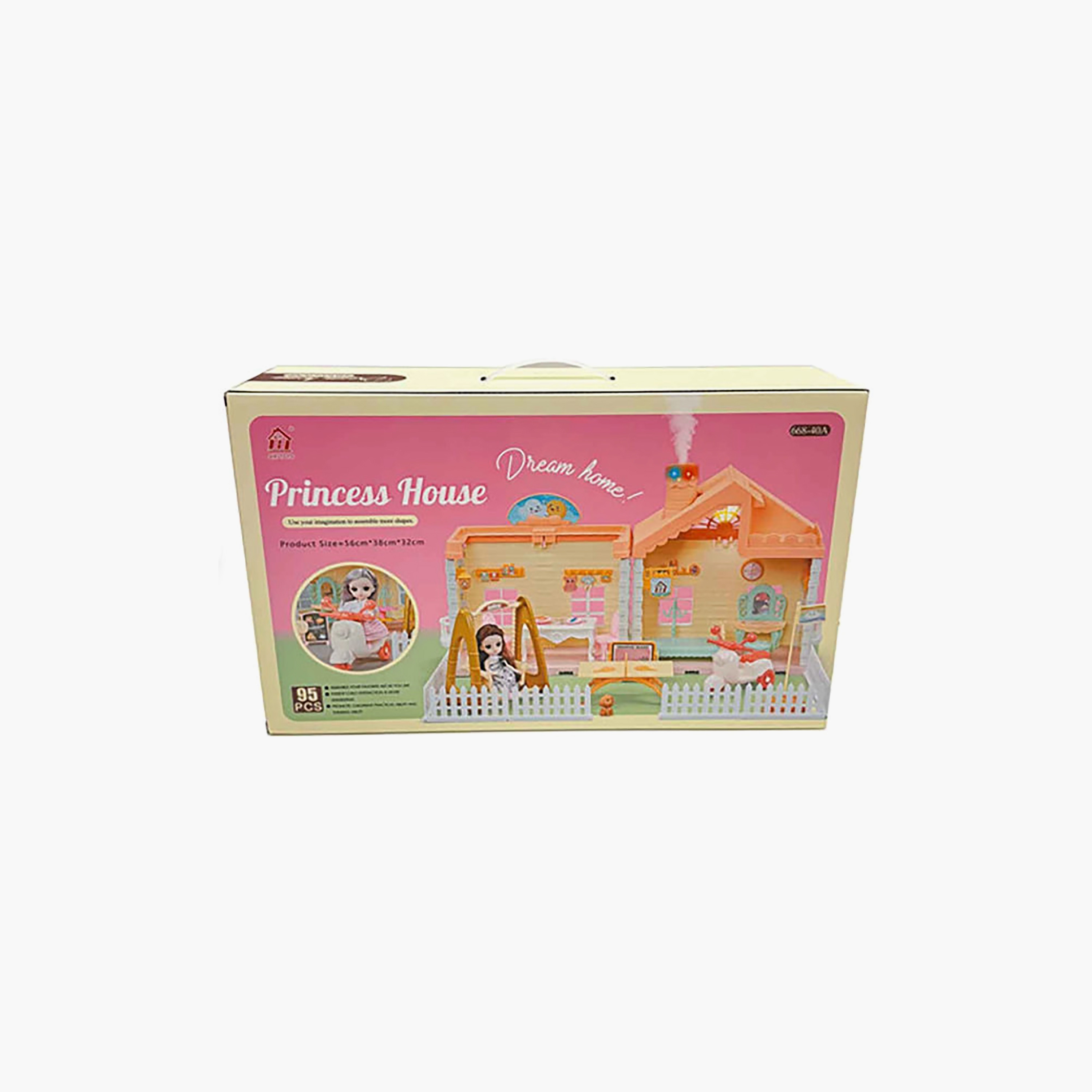 Hauda 95-Piece Villa Princess House-toys-dollsandplaysets-dollhouses-image-10