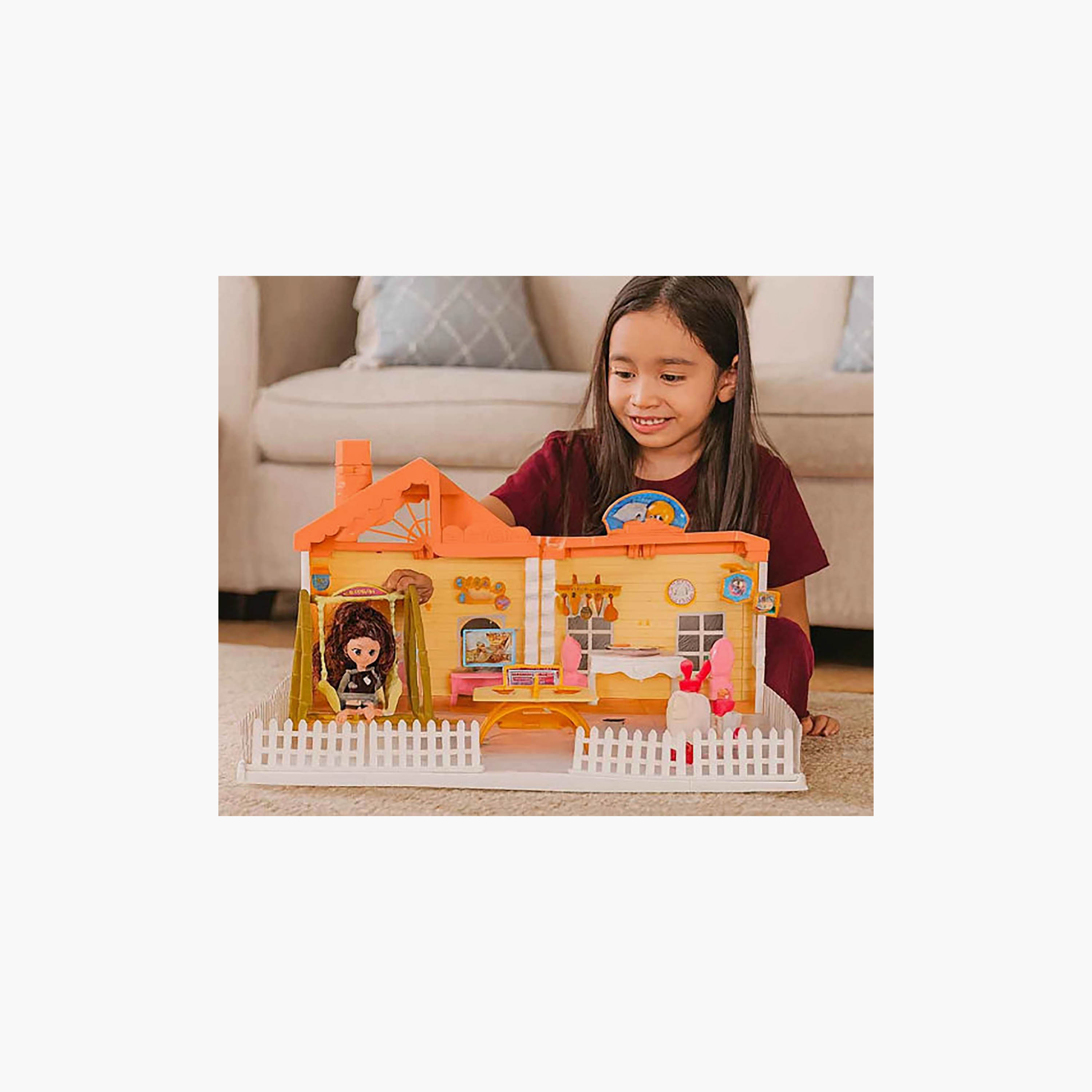 Hauda 95-Piece Villa Princess House-toys-dollsandplaysets-dollhouses-image-4