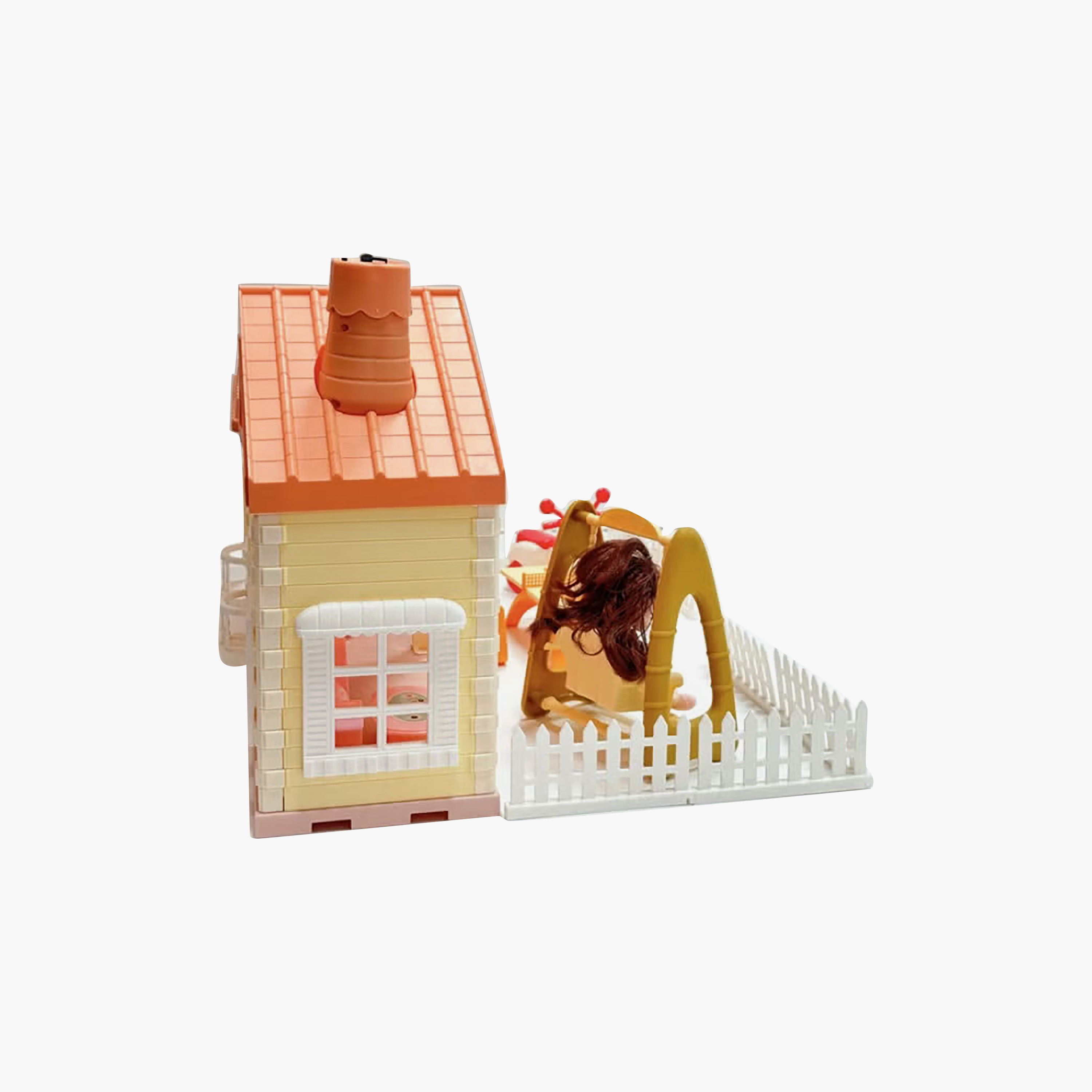 فيلا برينسيس هاوس مع إضاءة ورذاذ ضبابي من هاودا-toys-dollsandplaysets-dollhouses-image-3