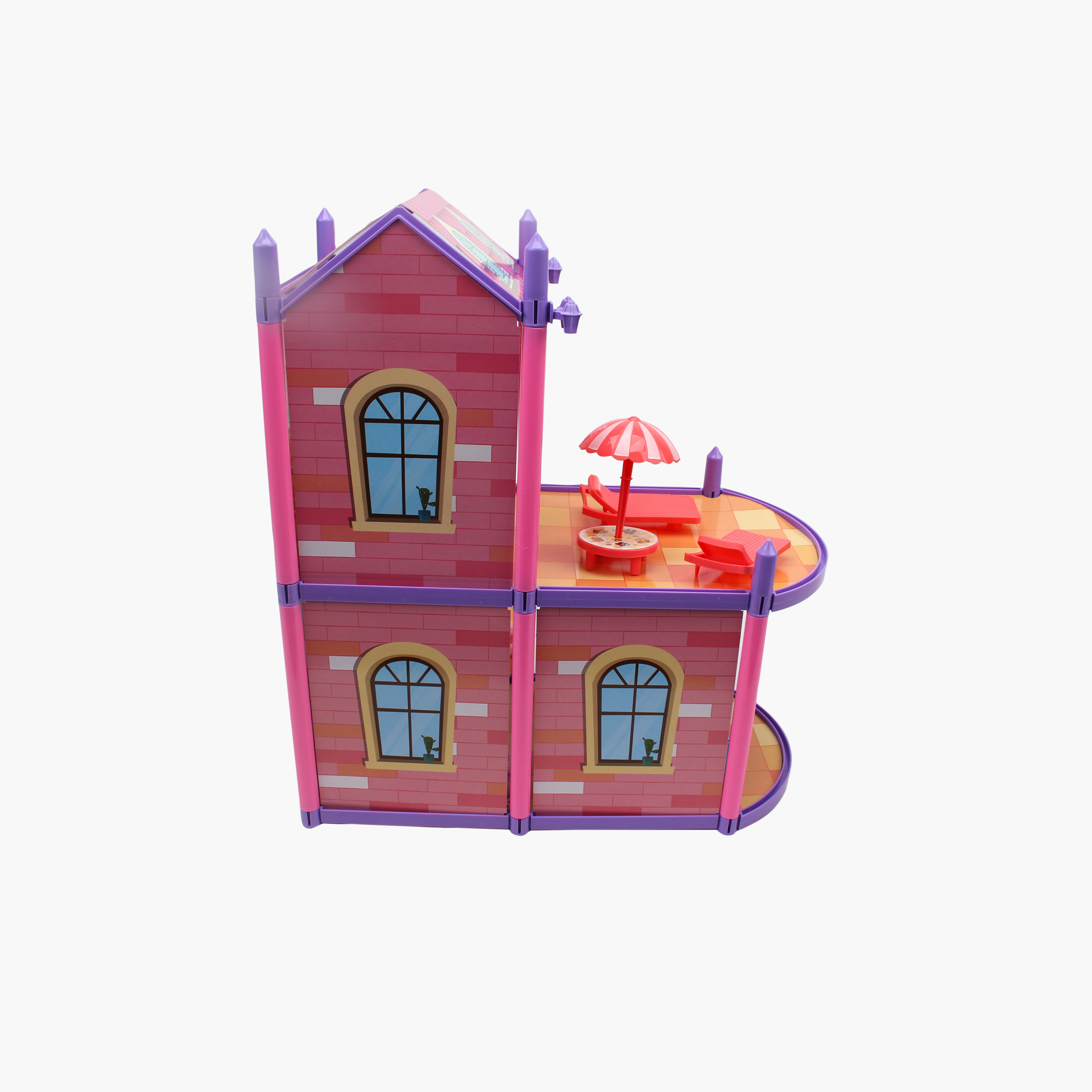 Hauda 113-Piece Villa Princess House-toys-dollsandplaysets-dollhouses-image-4