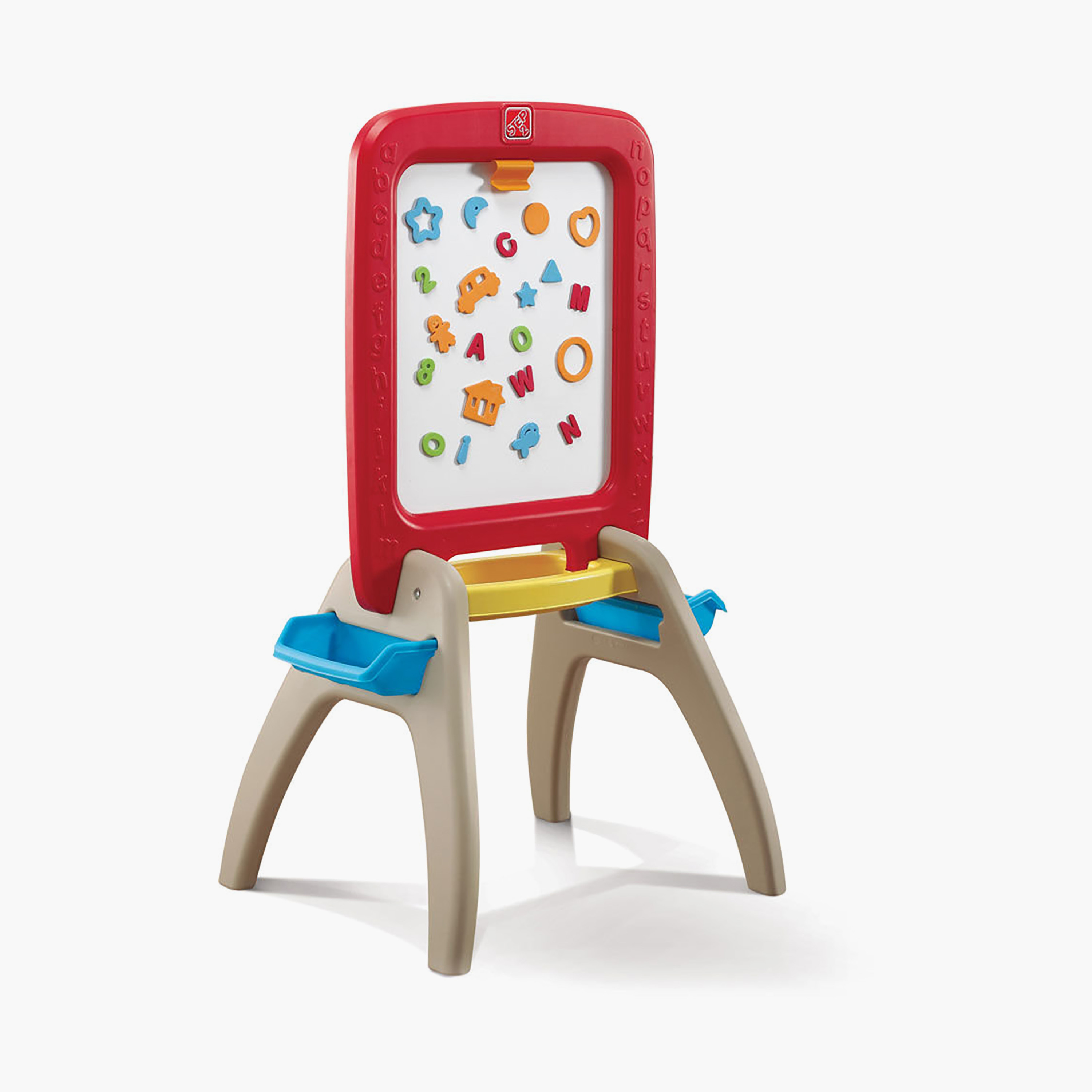 حامل رسم متعدد الاستخدامات لشخصين - أحمر من ستيب2-toys-babyandtoddlertoys-learningtoys-image-1