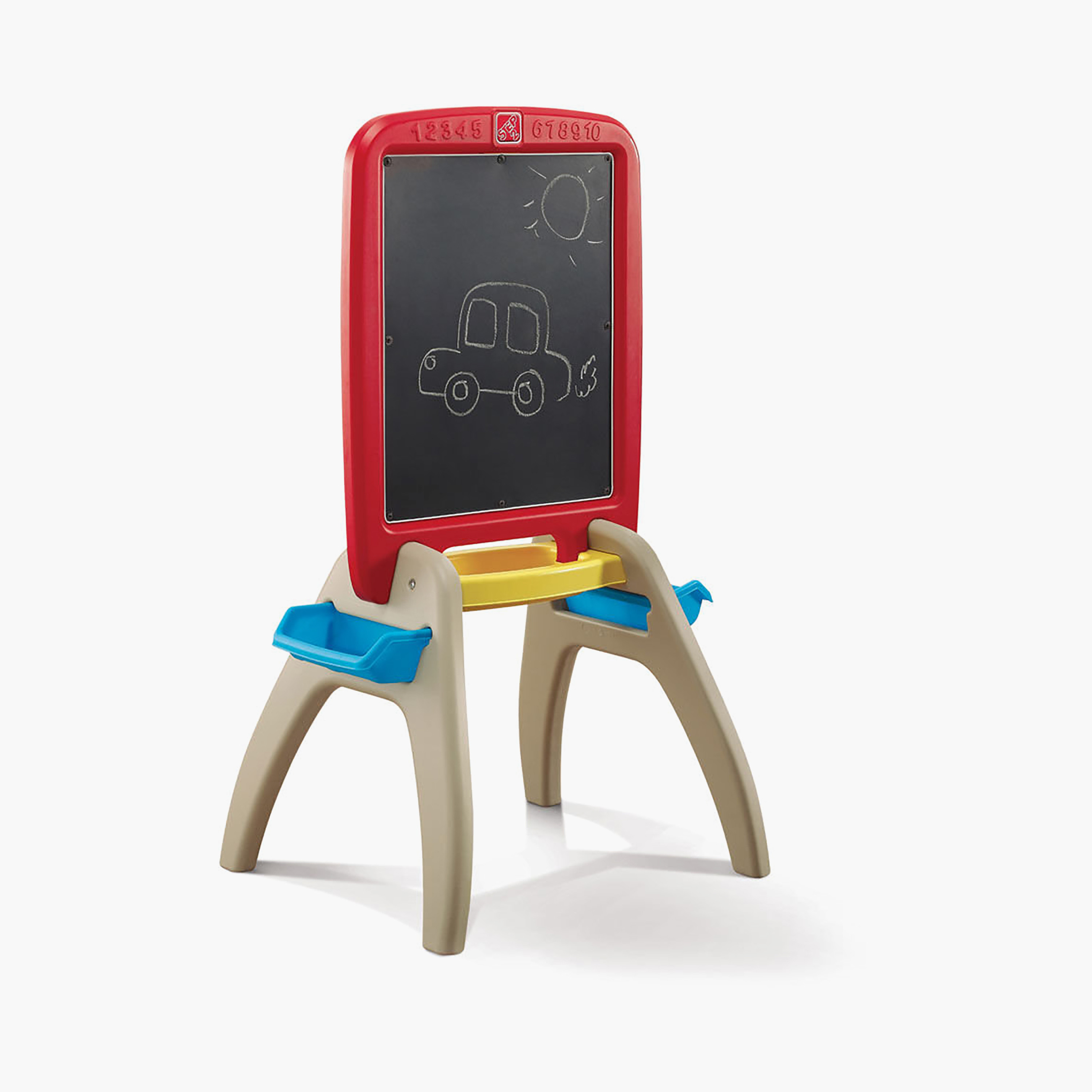 حامل رسم متعدد الاستخدامات لشخصين - أحمر من ستيب2-toys-babyandtoddlertoys-learningtoys-image-2
