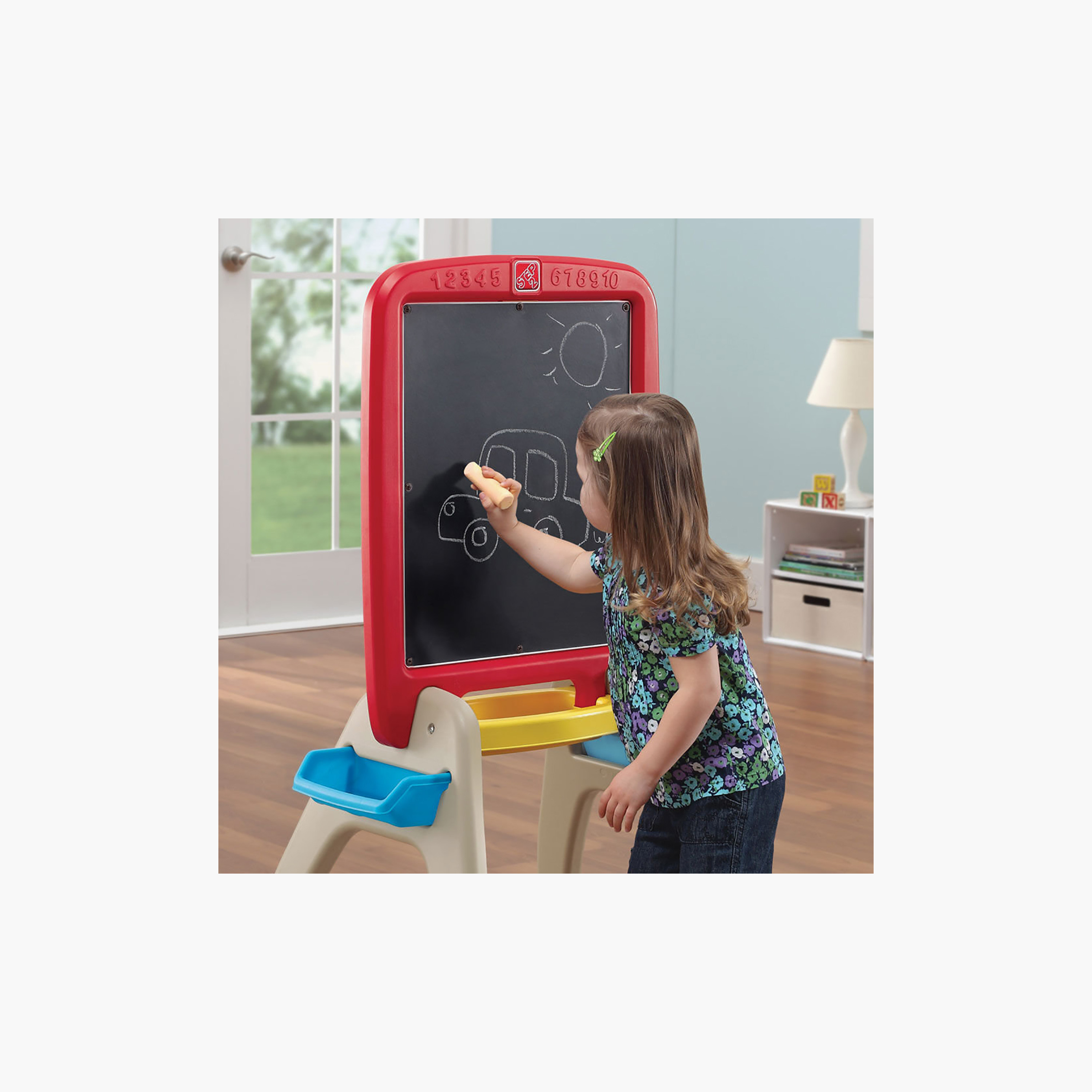 حامل رسم متعدد الاستخدامات لشخصين - أحمر من ستيب2-toys-babyandtoddlertoys-learningtoys-image-7