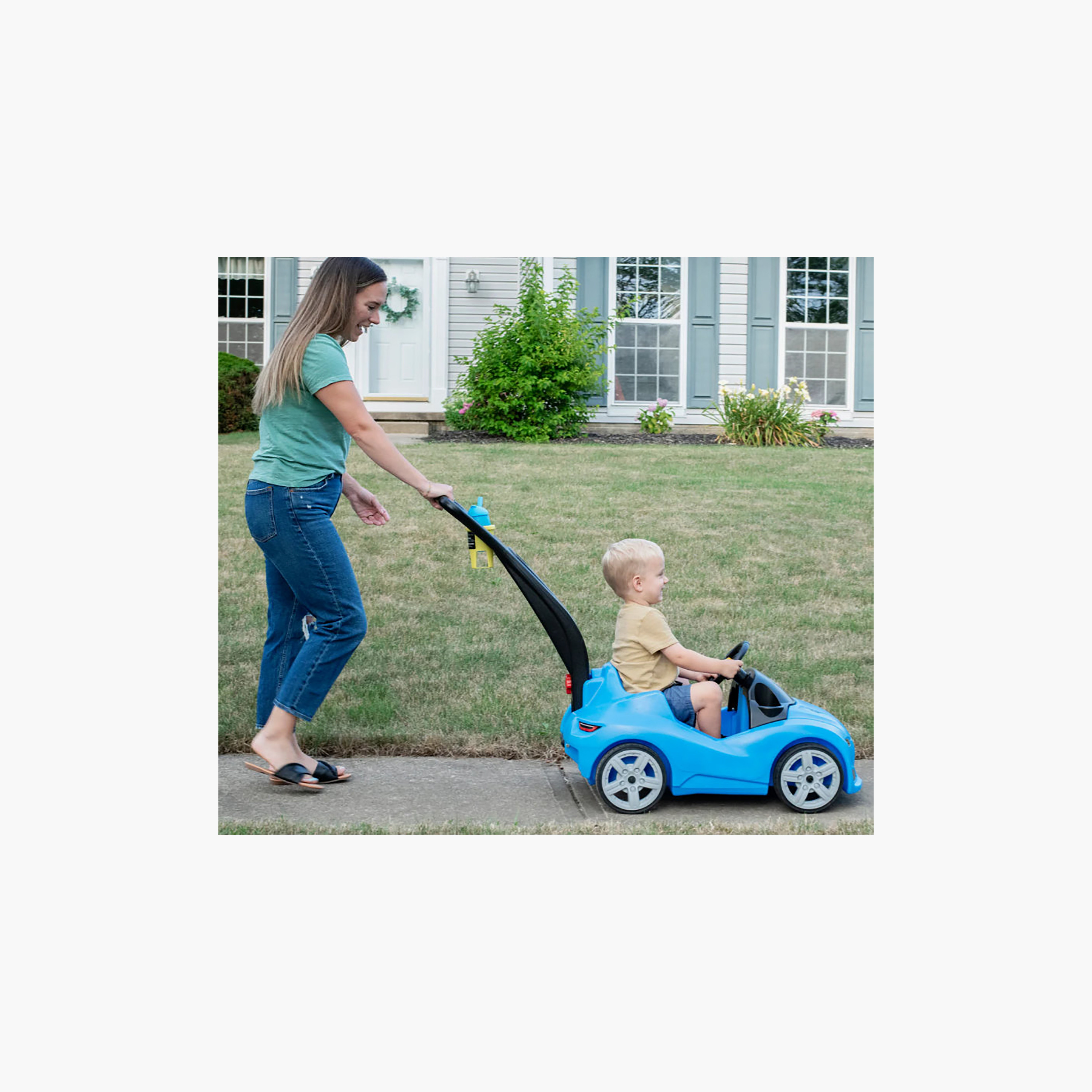 Step2 Whisper Ride Cruiser - Blue-toys-outdoor-bikesandrideons-manualrideons-image-2