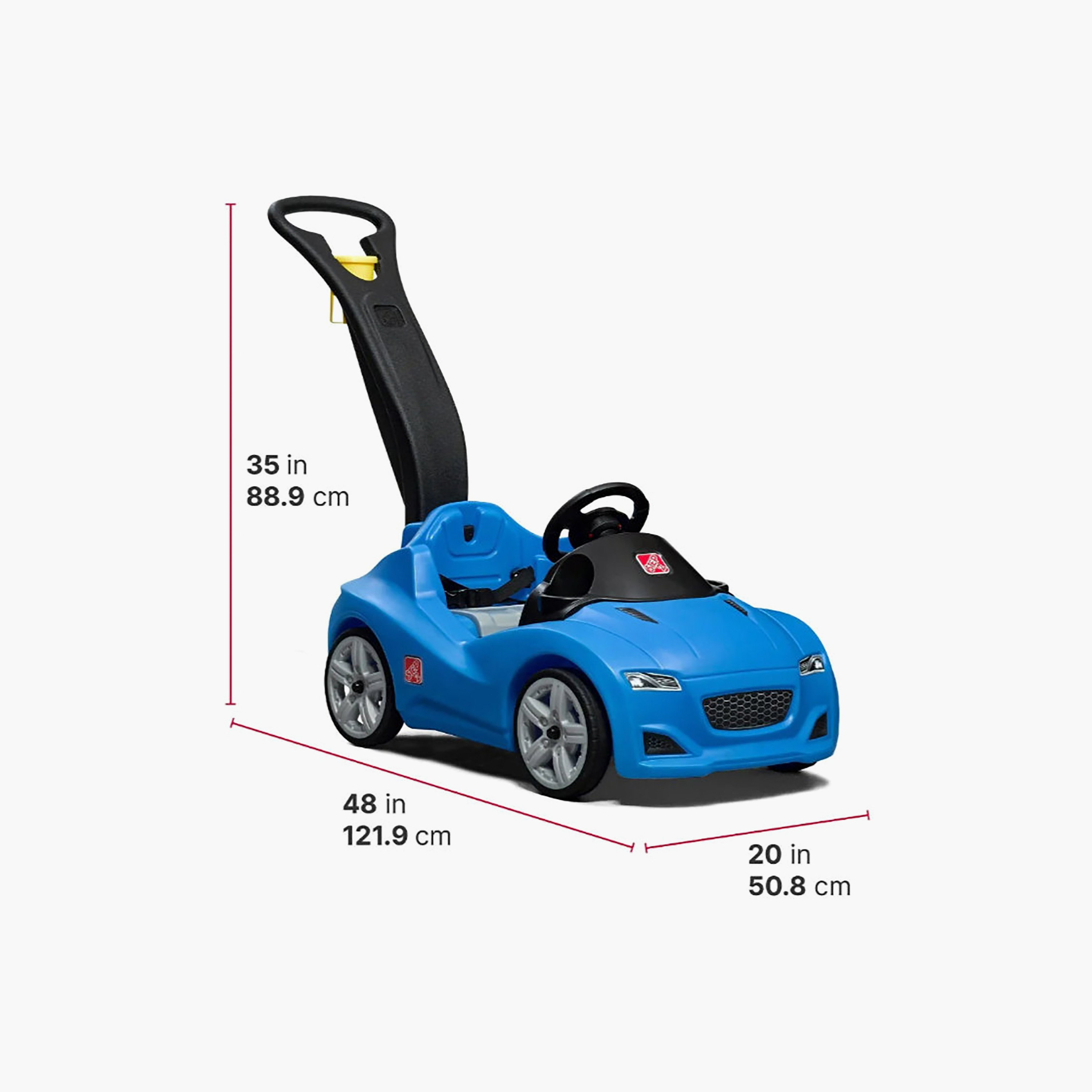 Step2 Whisper Ride Cruiser - Blue-toys-outdoor-bikesandrideons-manualrideons-image-5