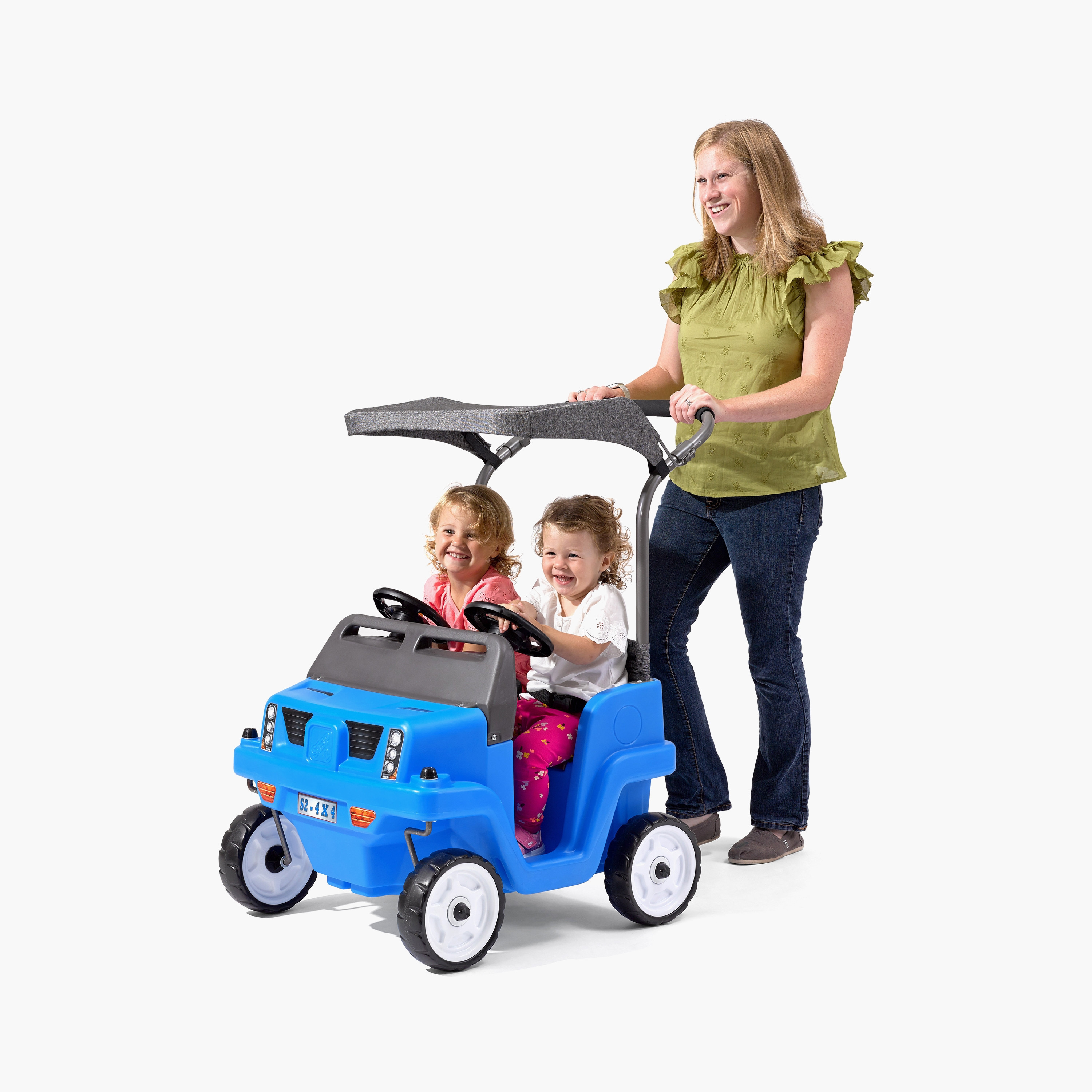 Step2 Side By Side Push Around SUV - Blue-toys-outdoor-bikesandrideons-manualrideons-image-8