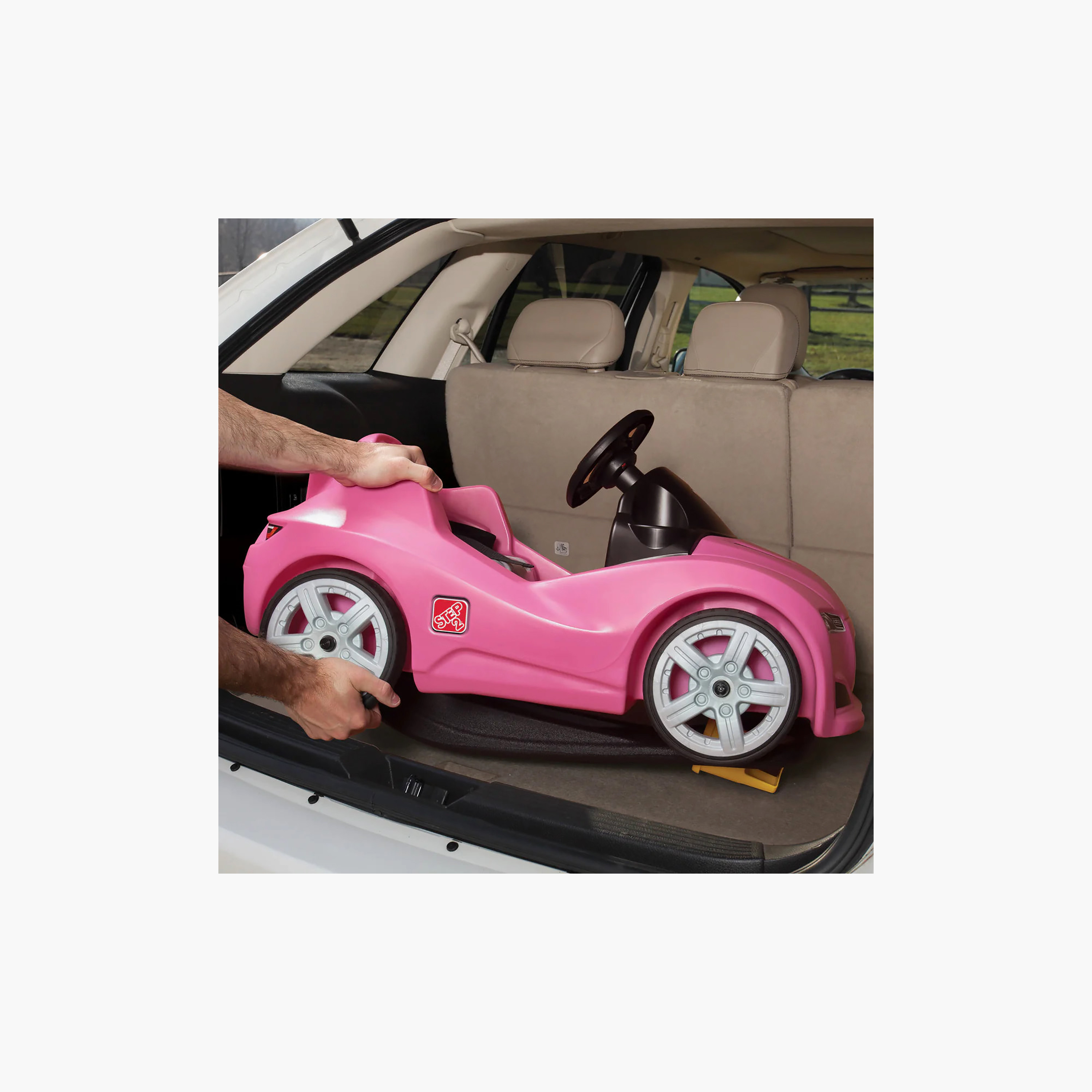Step2 Whisper Ride Cruiser - Pink-toys-outdoor-bikesandrideons-manualrideons-image-2