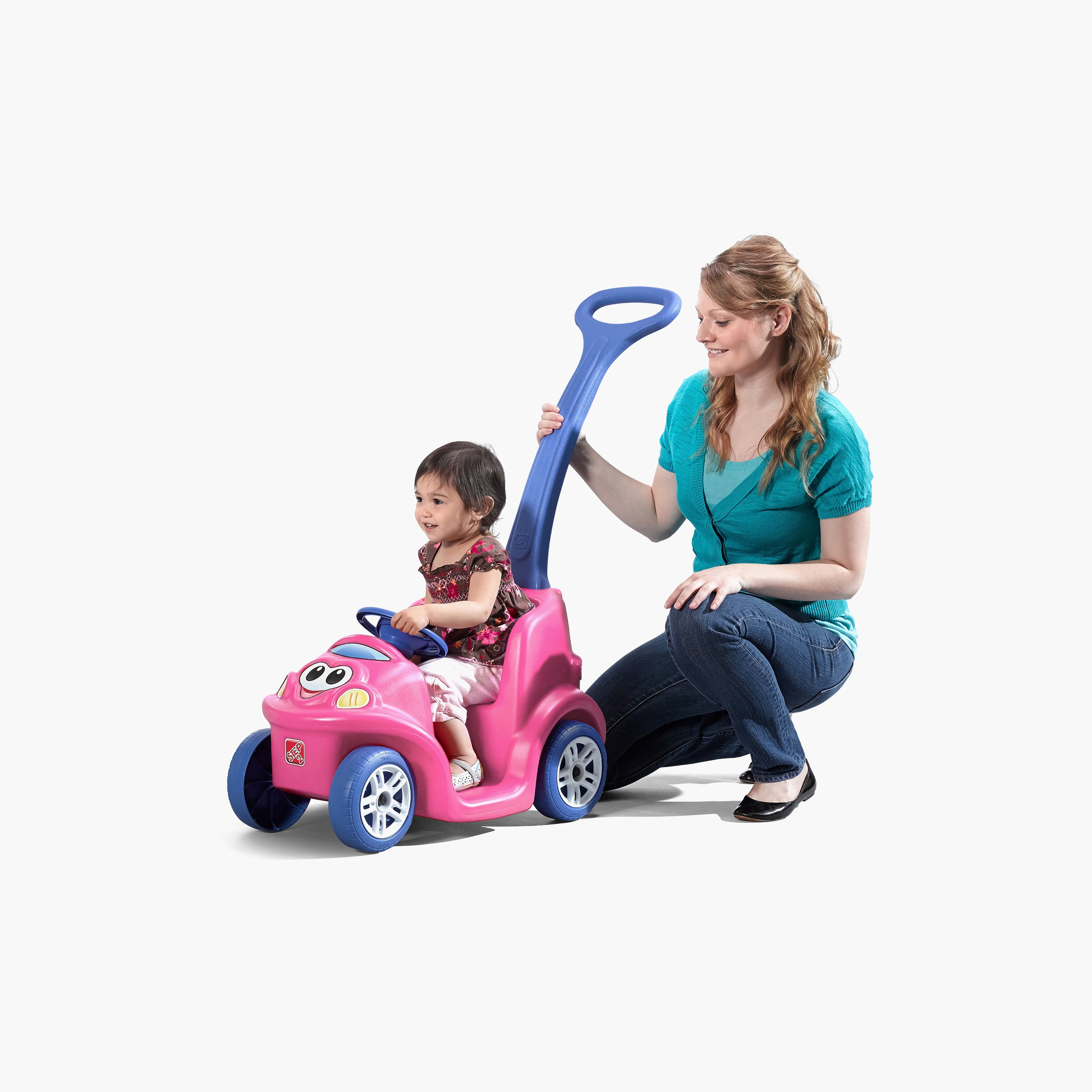 Step2 Push Around Buggy - Pink-toys-outdoor-bikesandrideons-manualrideons-image-2