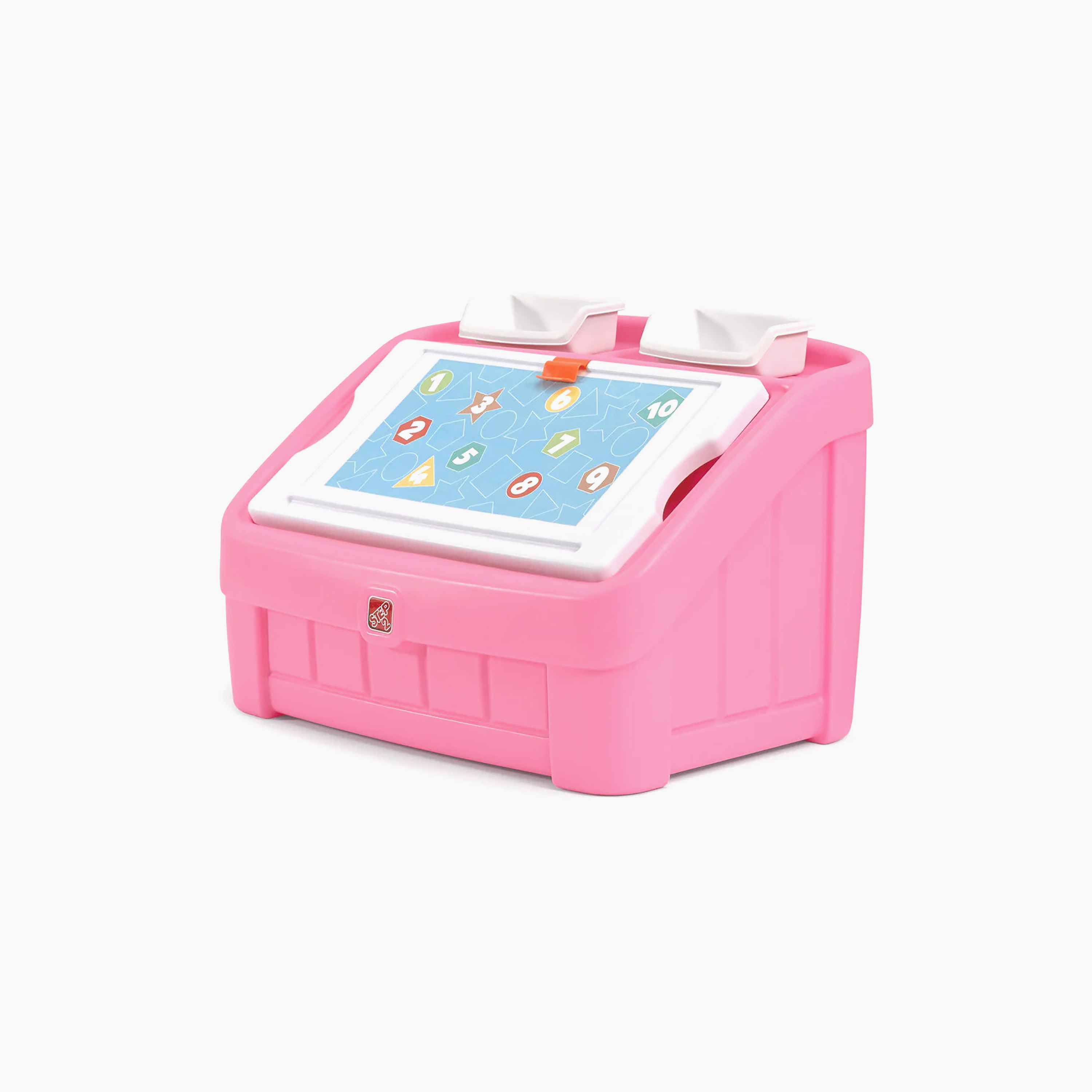 Step2 2-In-1 Toy Box & Art with Lid-toys-educational-readingandwriting-image-1