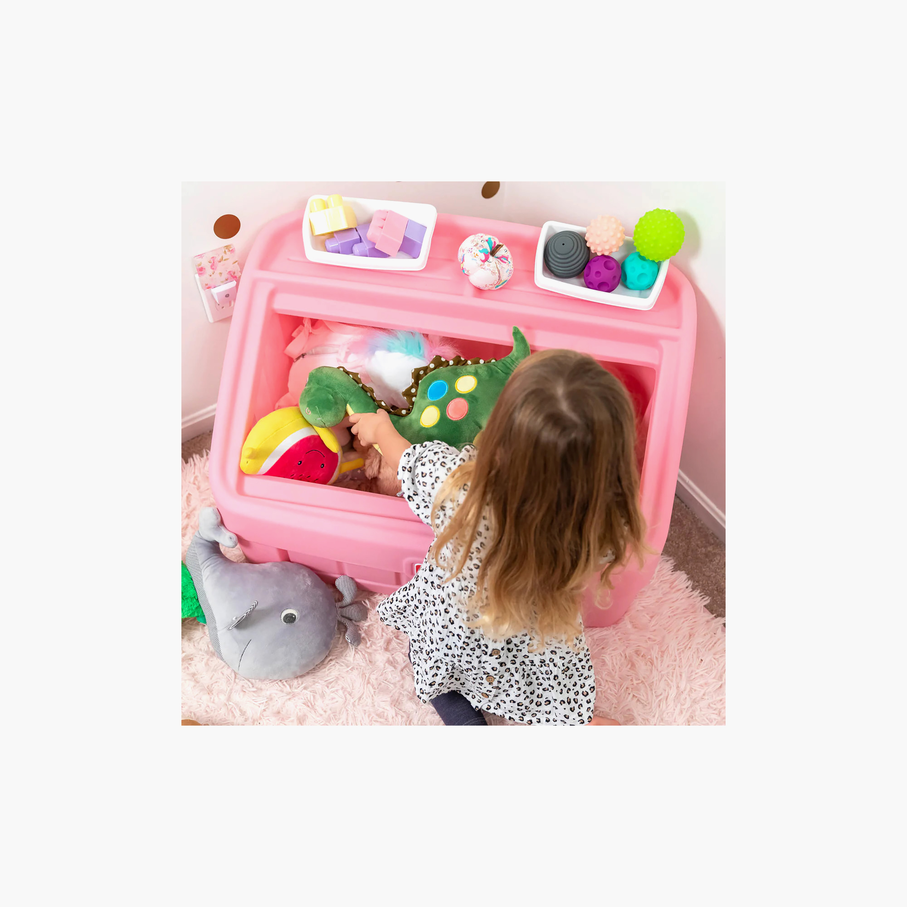 Step2 2-In-1 Toy Box & Art with Lid-toys-educational-readingandwriting-image-3