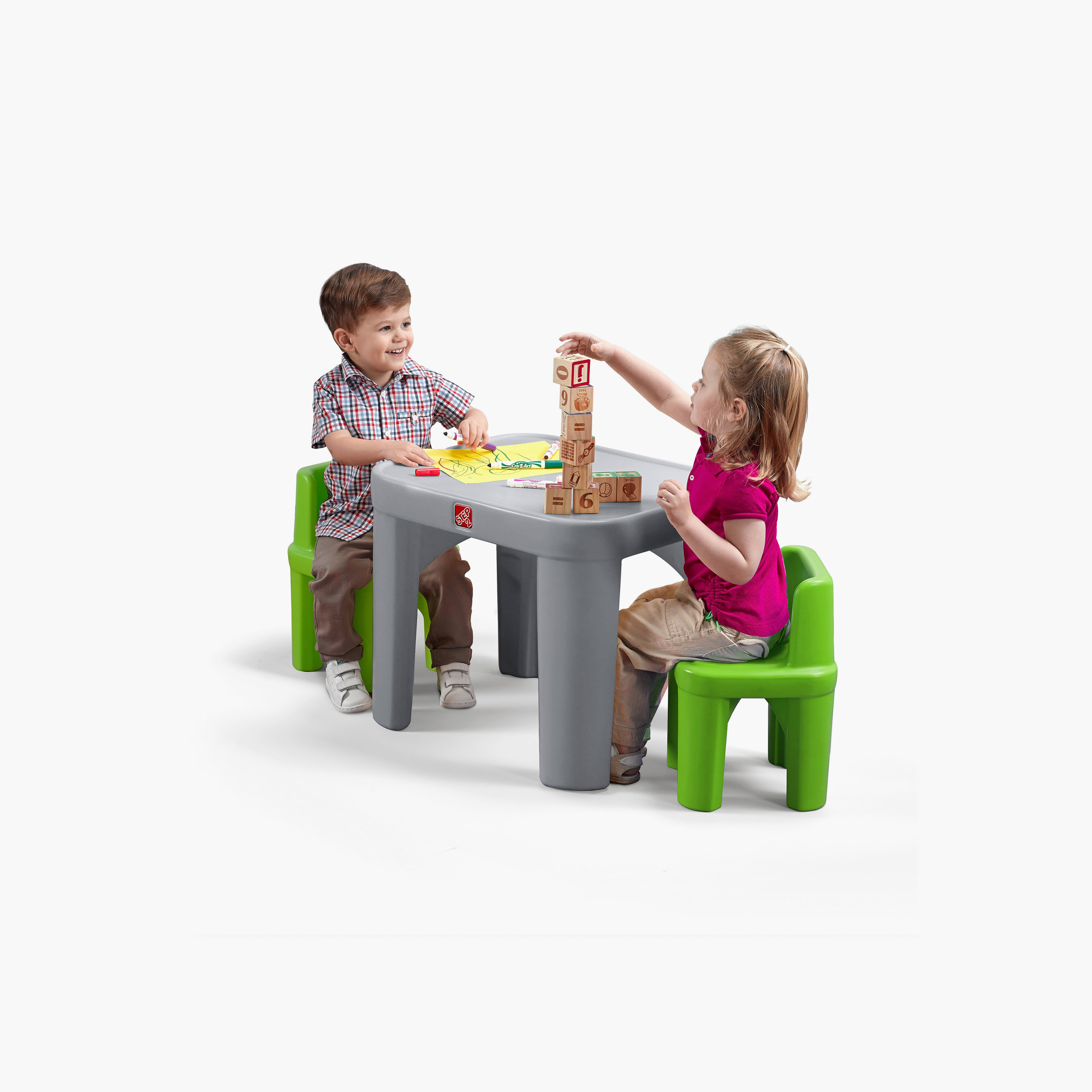 Step2 3-Piece Mighty My Size Table & Chair Set-baby-nursery-furniture-chairsandtables-image-3