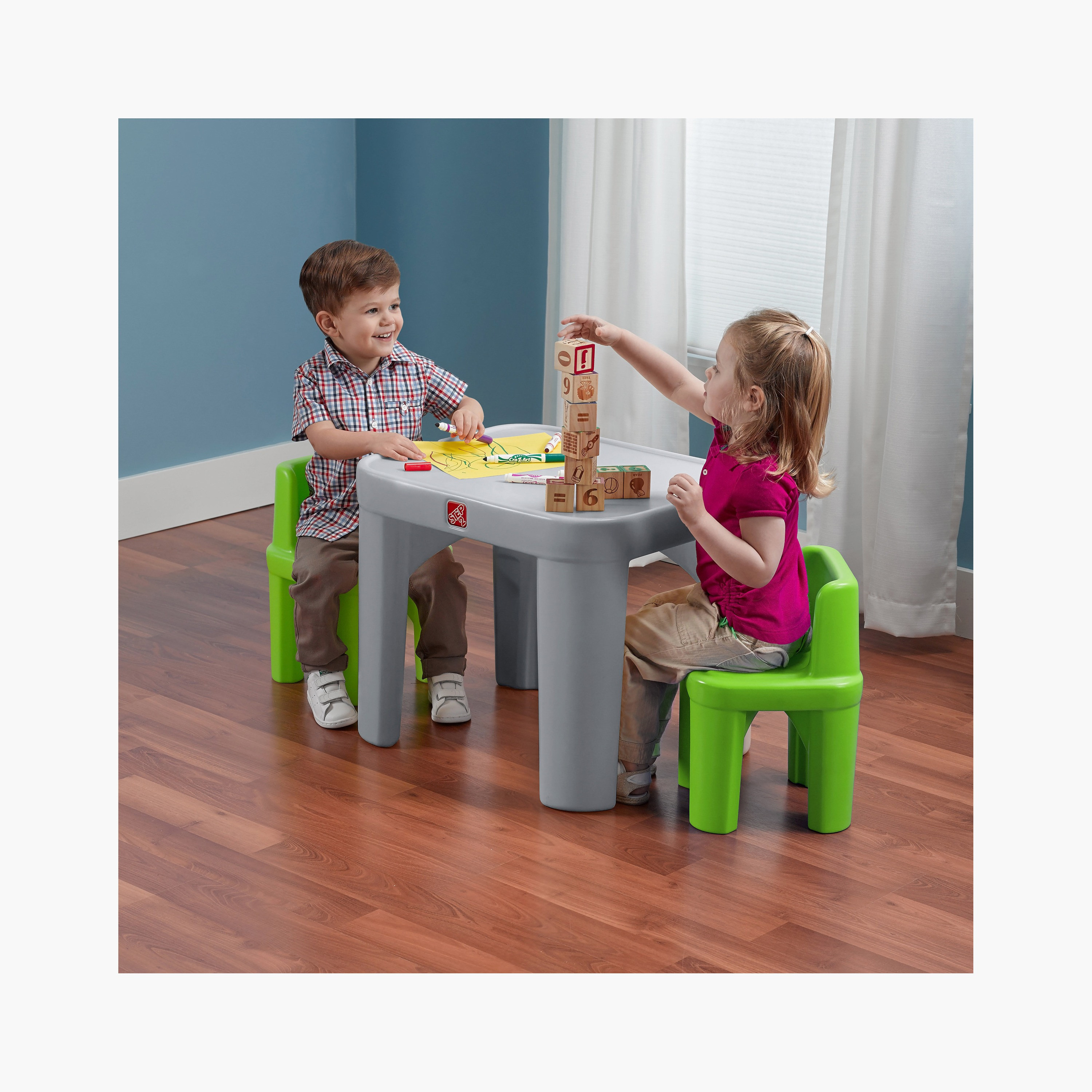 Step2 3-Piece Mighty My Size Table & Chair Set-baby-nursery-furniture-chairsandtables-image-4