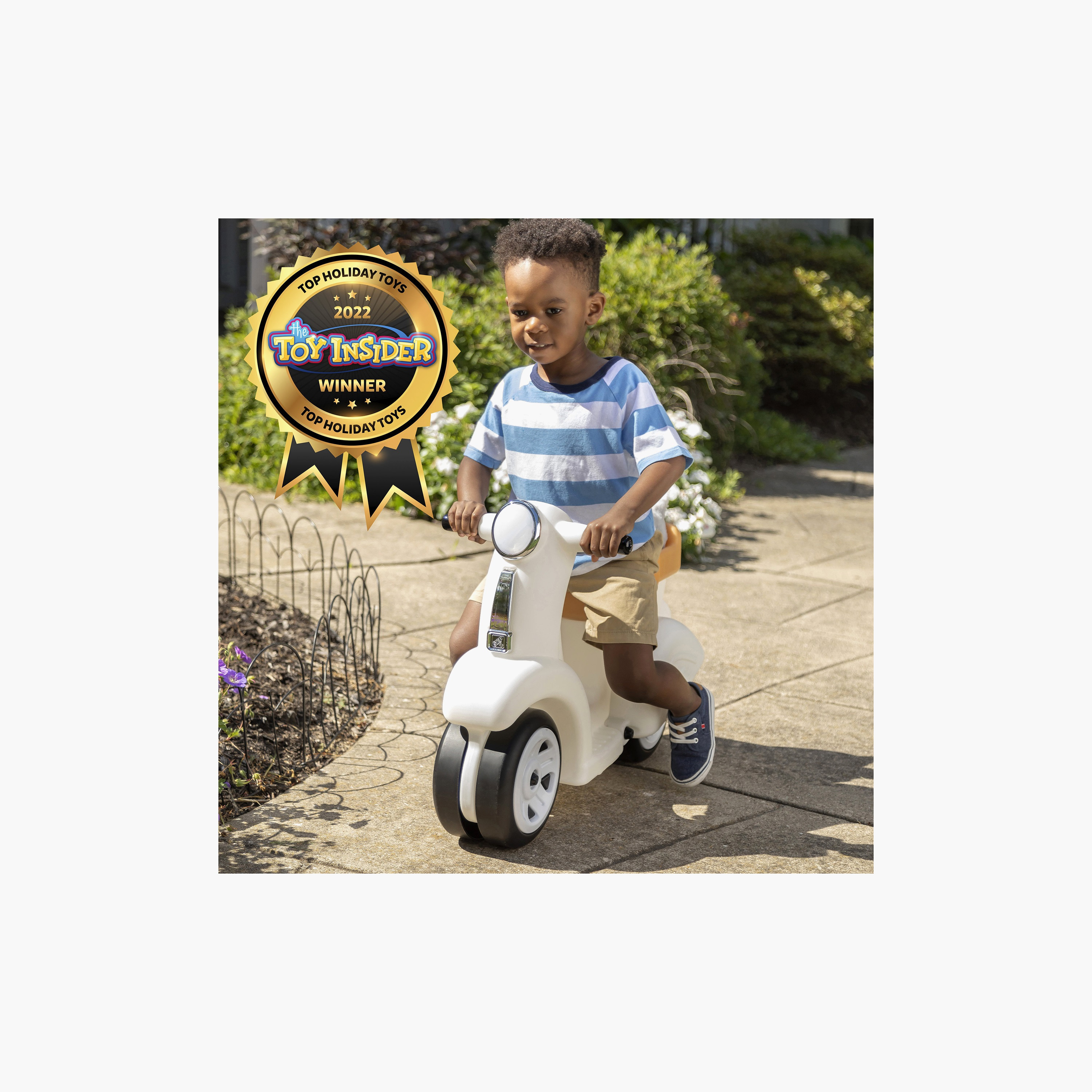 Step2 Ride Along Scooter - White-toys-outdoor-bikesandrideons-manualrideons-image-6