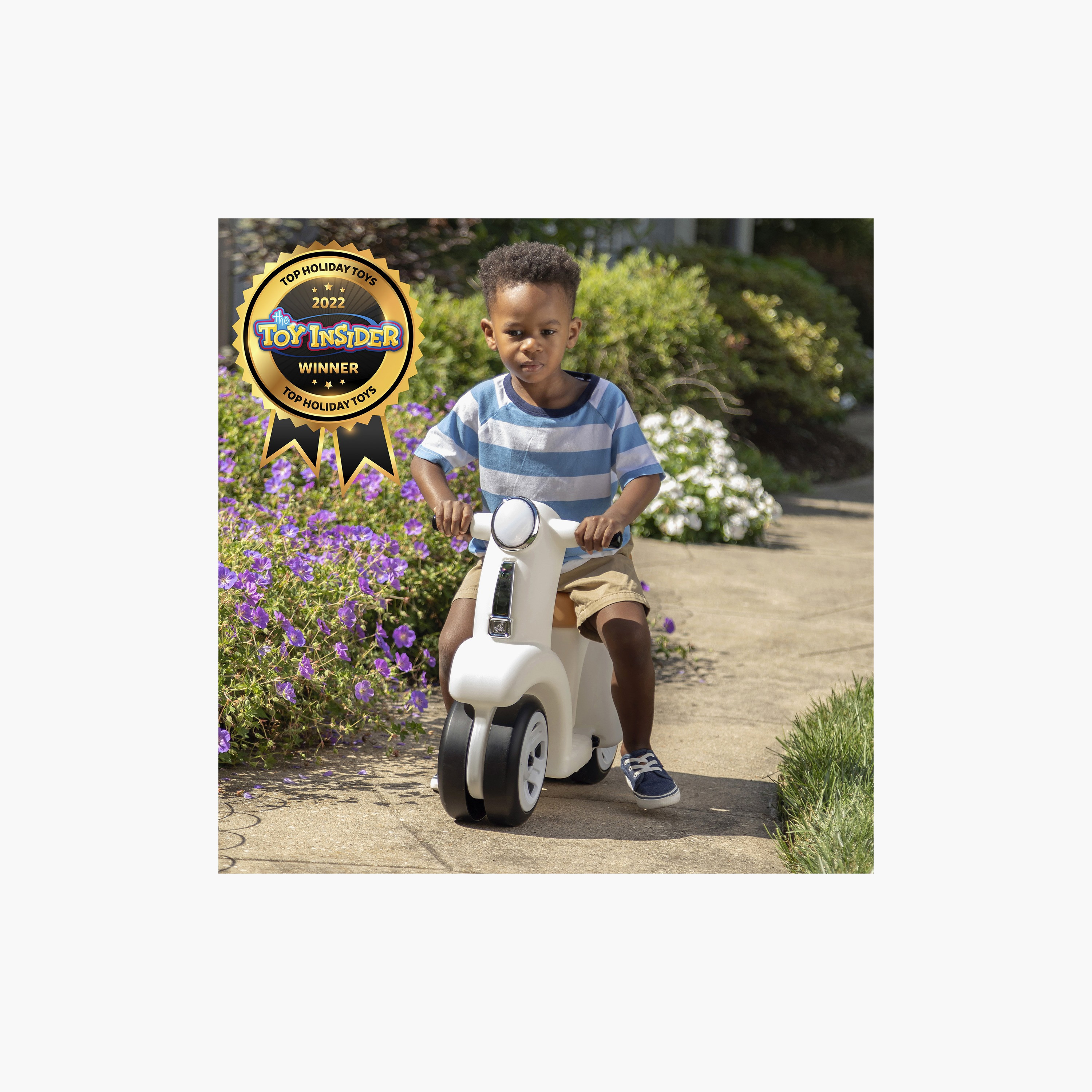 Step2 Ride Along Scooter - White-toys-outdoor-bikesandrideons-manualrideons-image-7