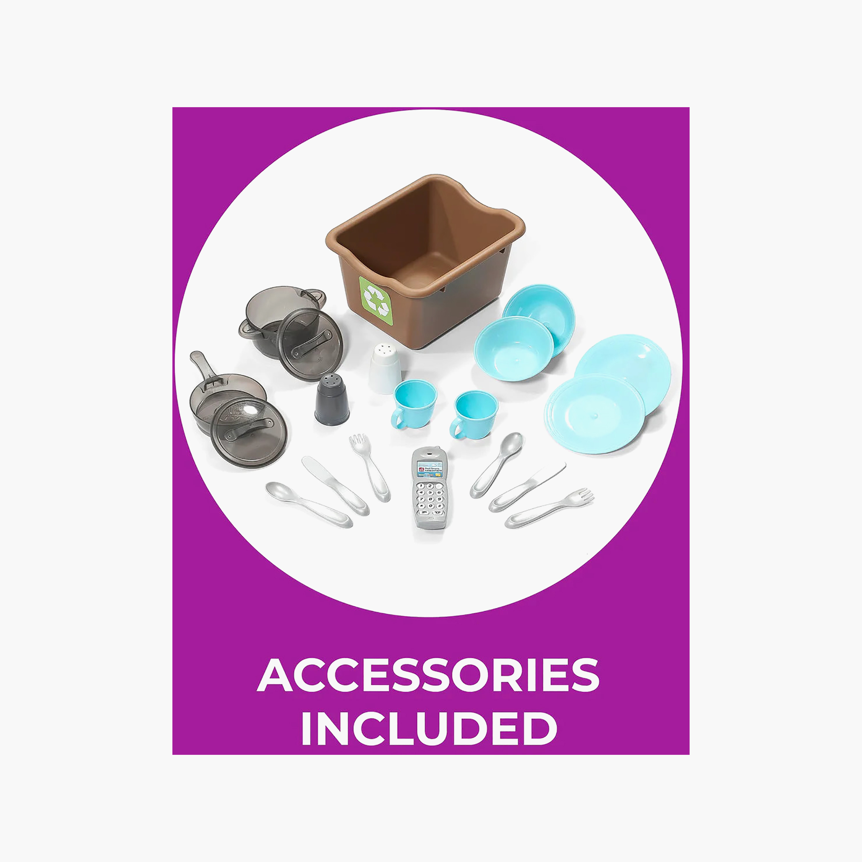 Step2 Lifestyle Custom Kitchen Playset-toys-roleplay-kitchensets-image-5