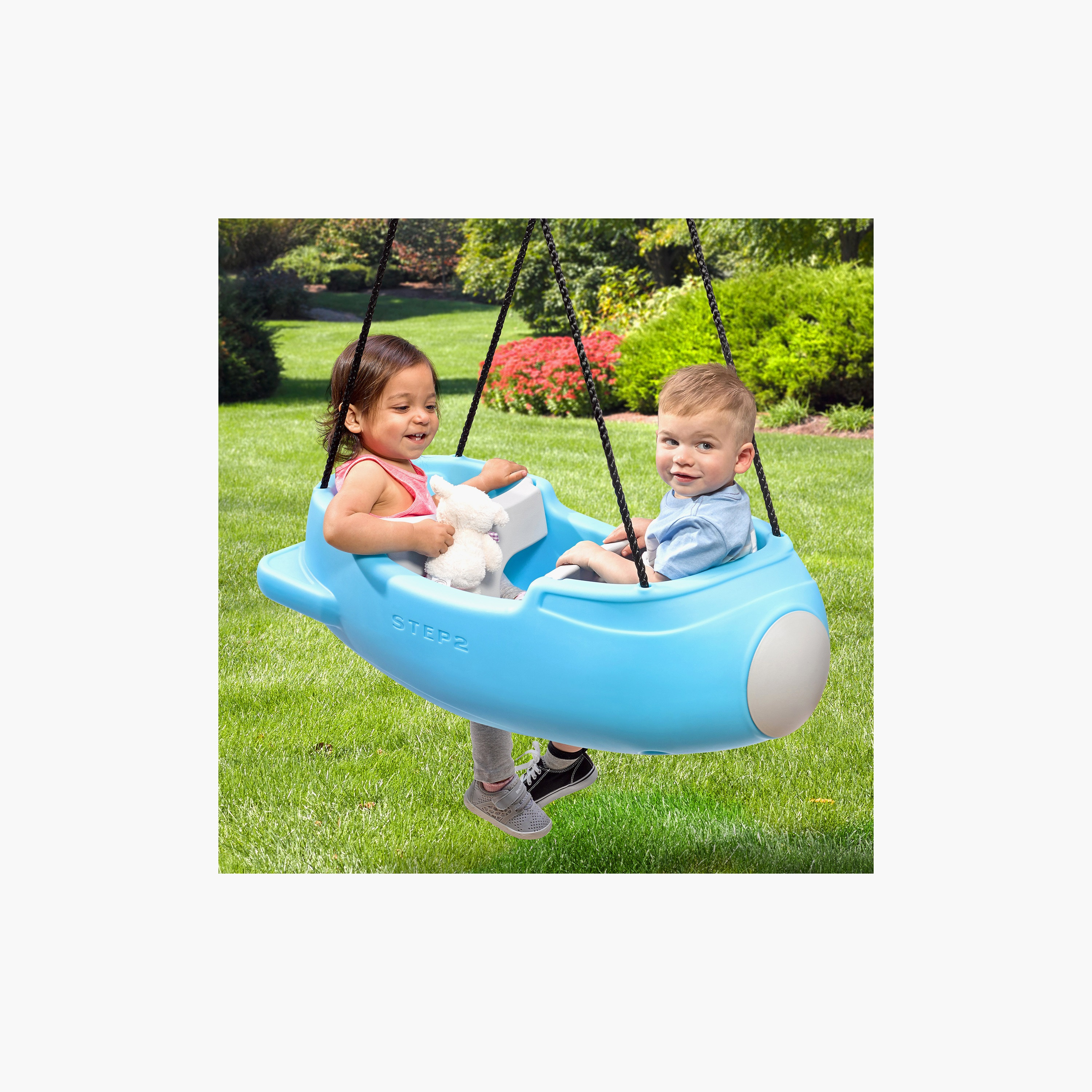 أرجوحة الصاروخ لشخصين من ستيب2-toys-outdoor-slidesandswings-image-9