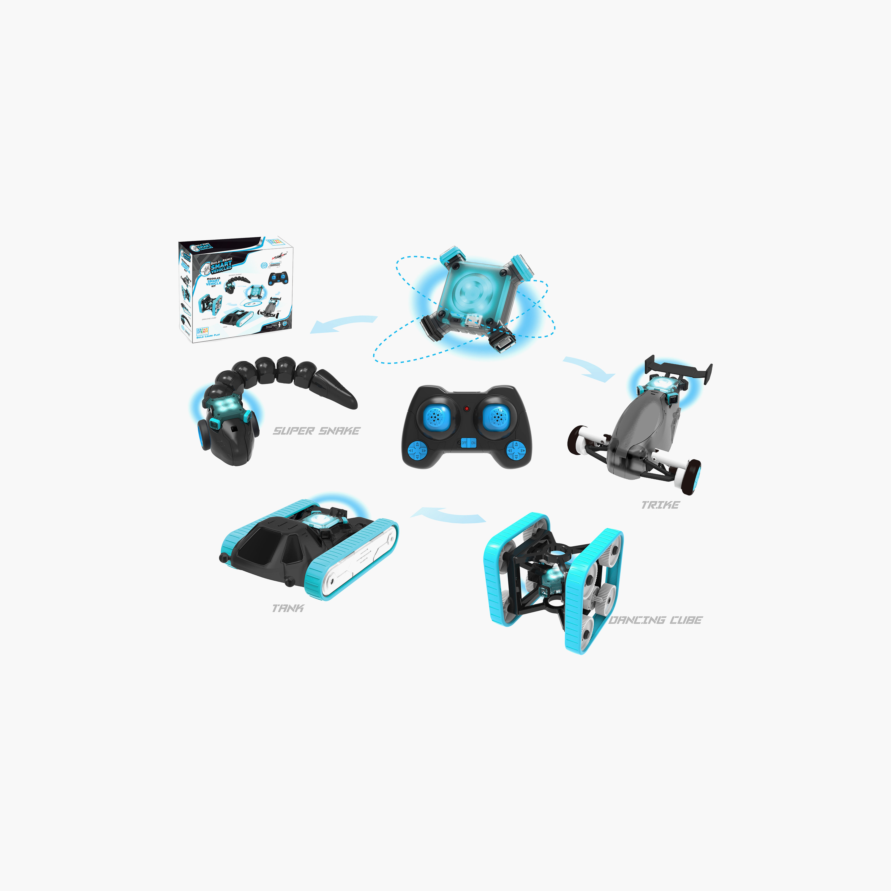 Helimax 4-In-1 Modular Smart Vehicle Kit-toys-playvehicles-vehicleplaysets-image-5