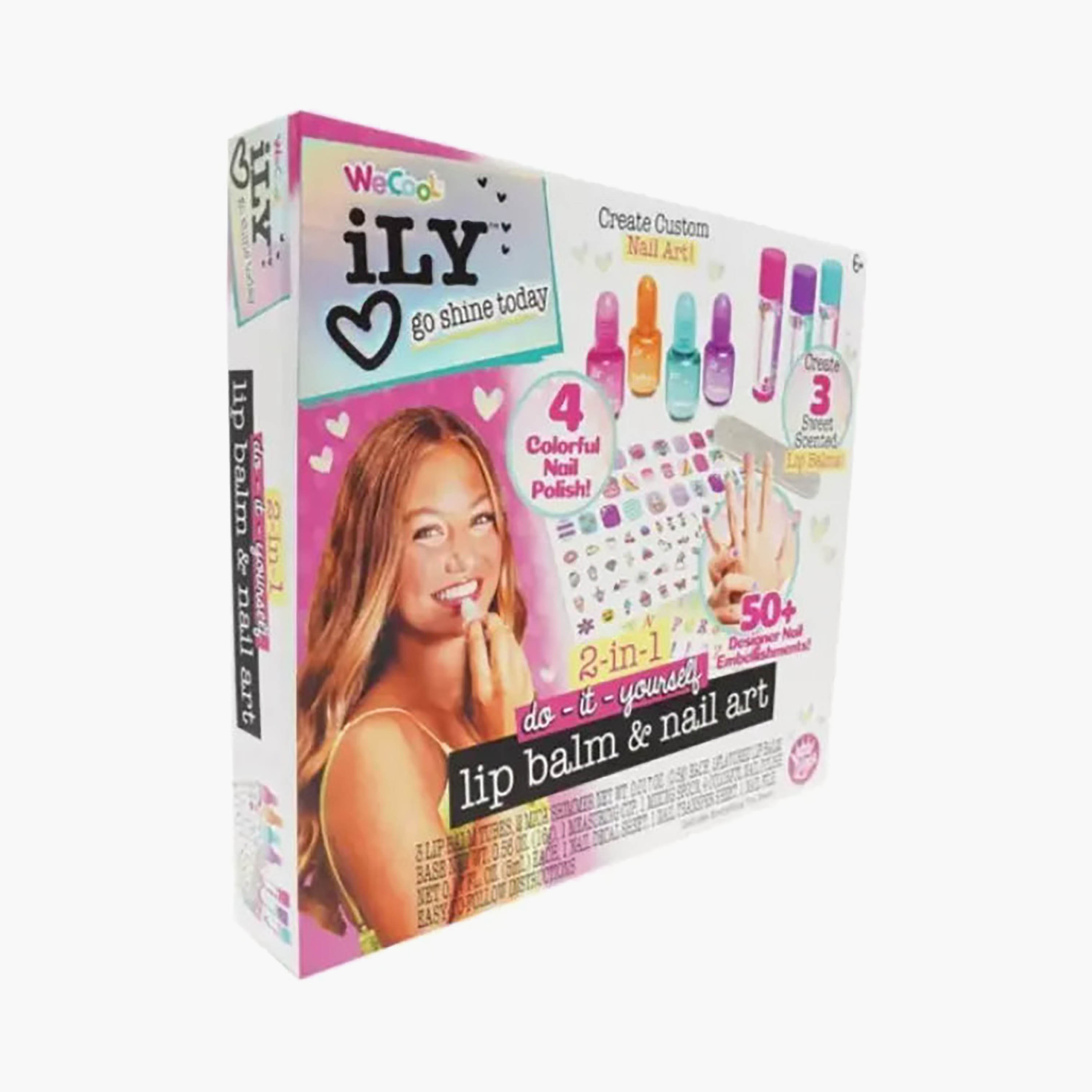 We Cool DIY 2-In-1 Lip Balm & Nail Art-toys-roleplay-makeupandcosmeticsets-image-2