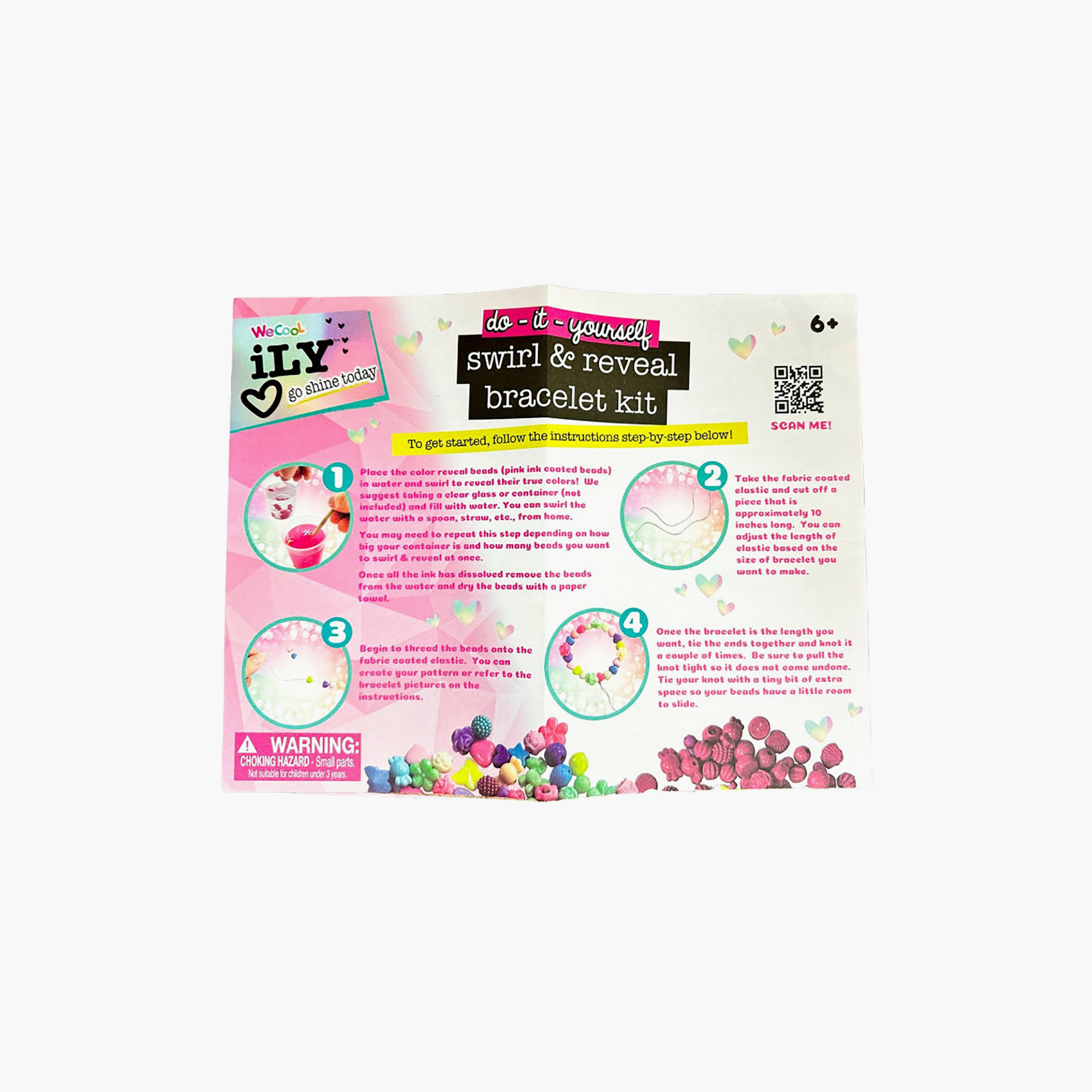 We Cool DIY Swirl & Reveal Bracelet Kit-school-artsandcrafts-image-5