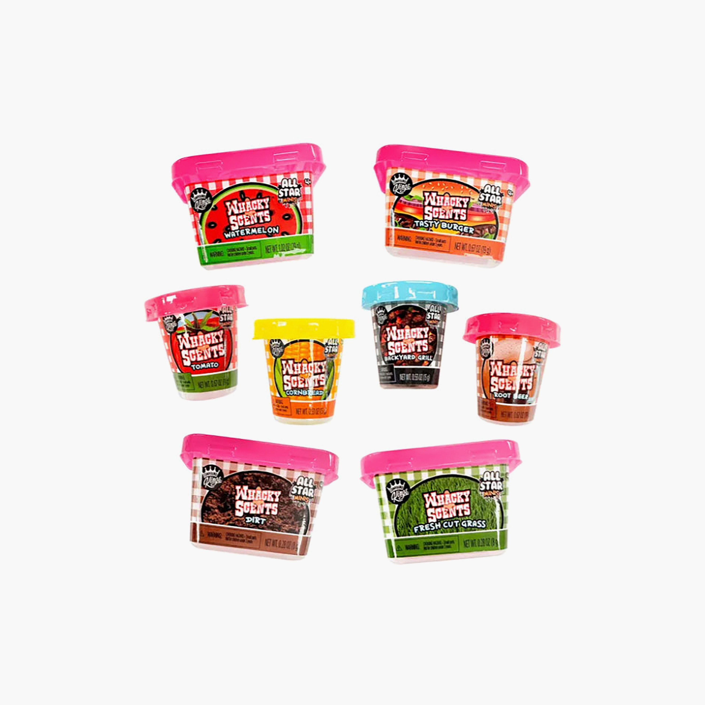 We Cool 8-Piece All Star Mini Whacky Scents Slime Kit-school-artsandcrafts-image-1