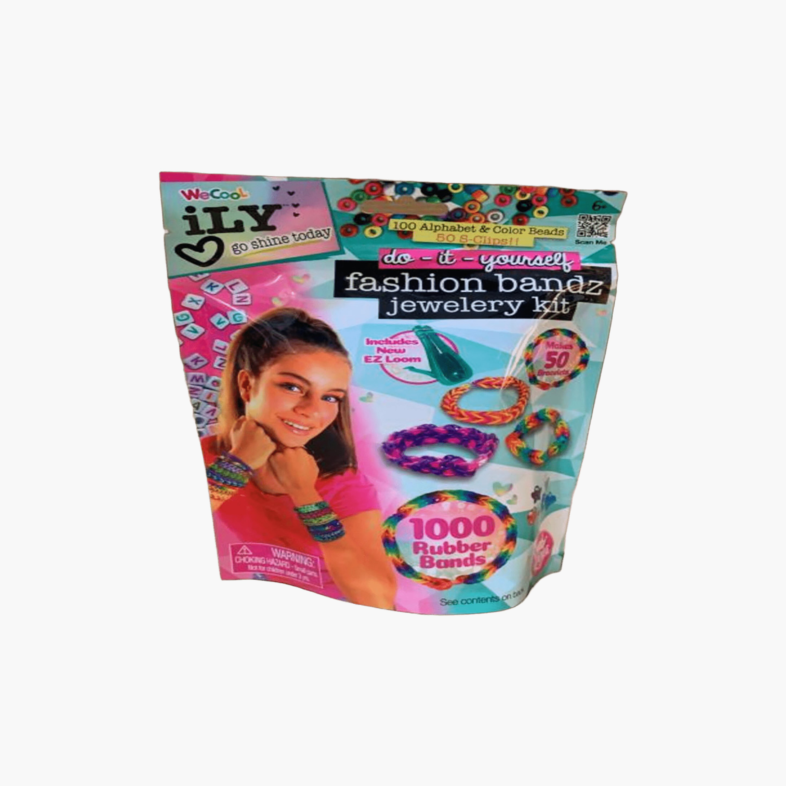 We Cool DIY Fashion Bandz Jewelry Kit - Foil Bag-school-artsandcrafts-image-2