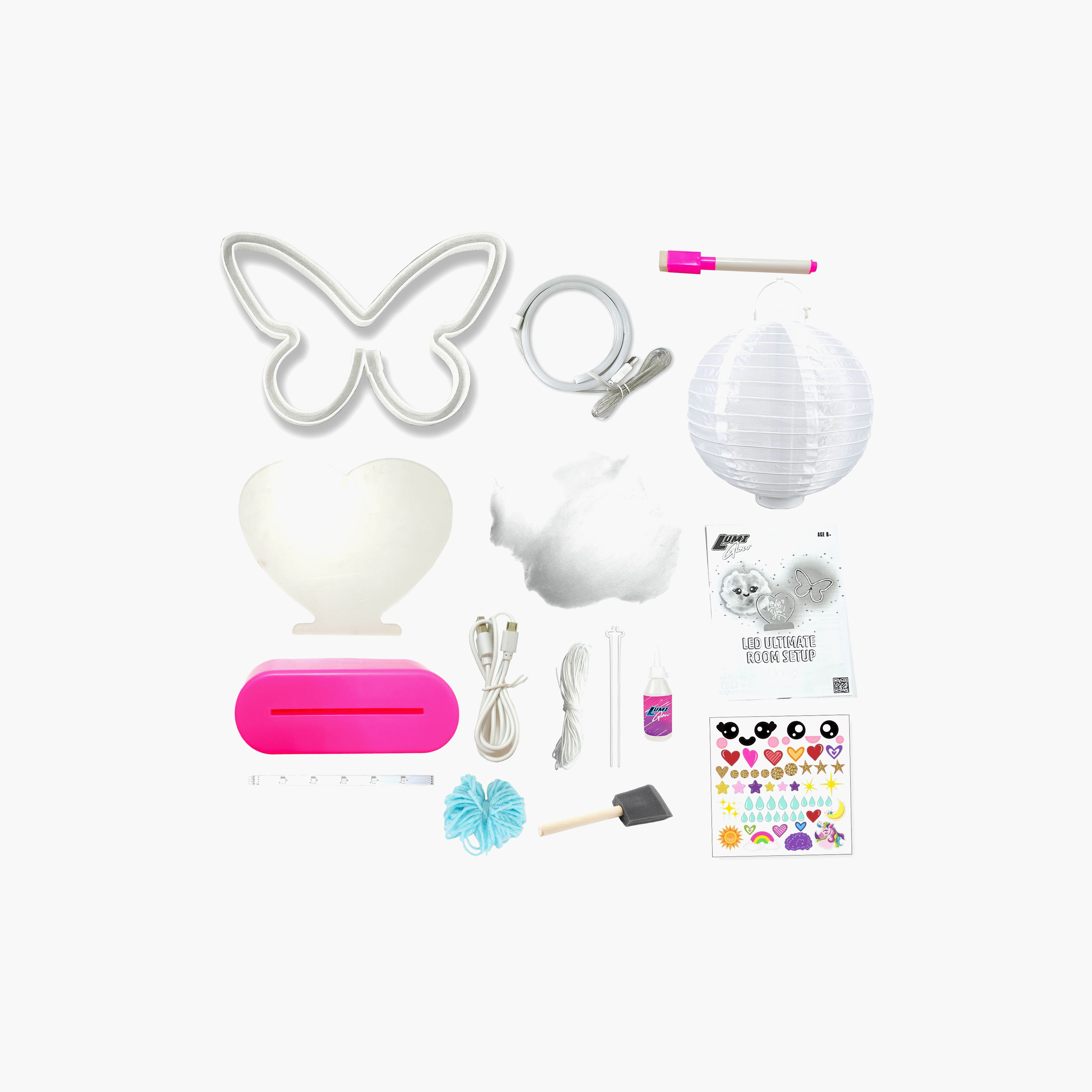 صندوق كنوز إضاءة LED لومي جلو، اصنعه بنفسك من وي كول-school-artsandcrafts-image-1