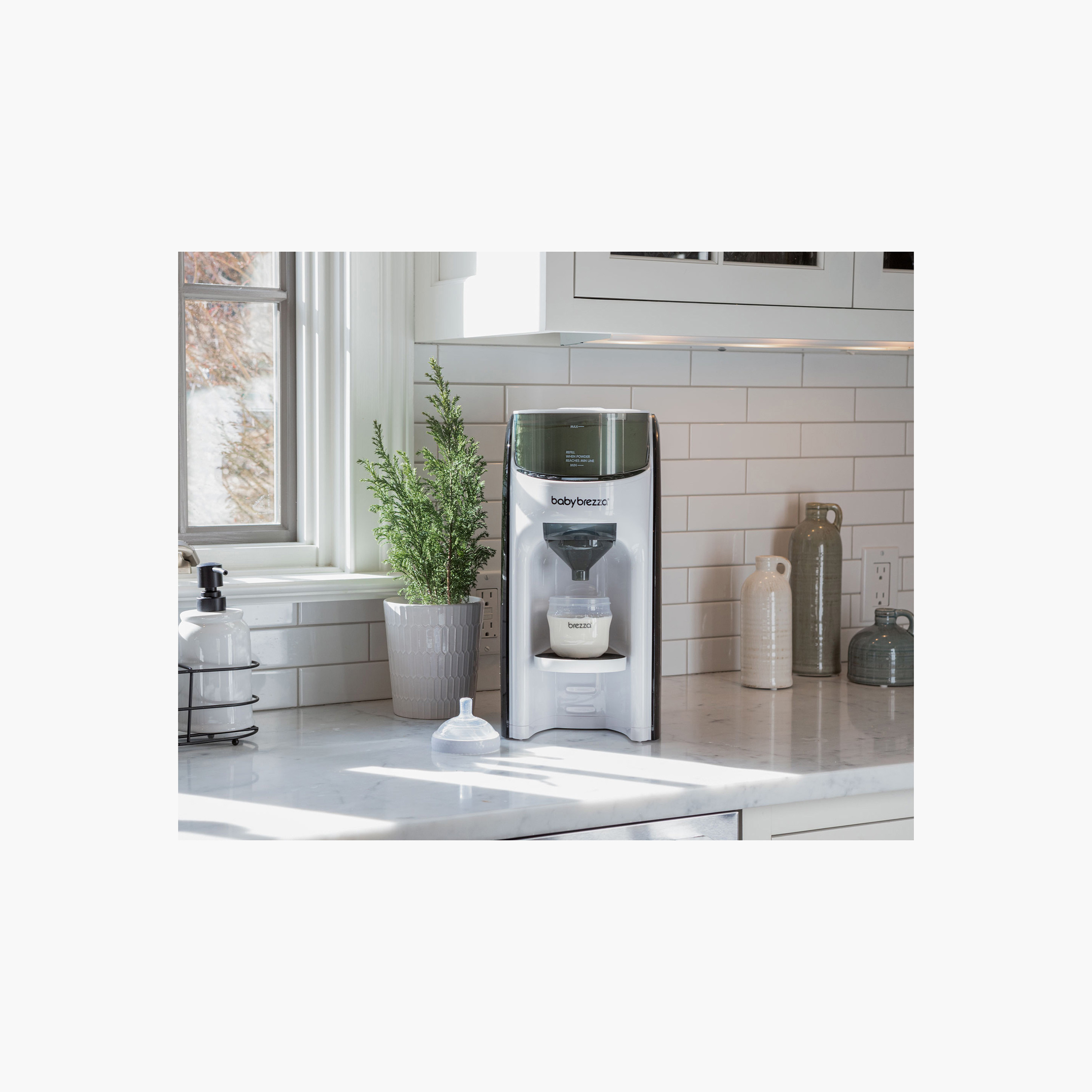 خزان مياه بديل لموزع حليب الأطفال برو أدفانسد من بيبي بريزا-baby-feeding-sterilizersandwarmers-image-1