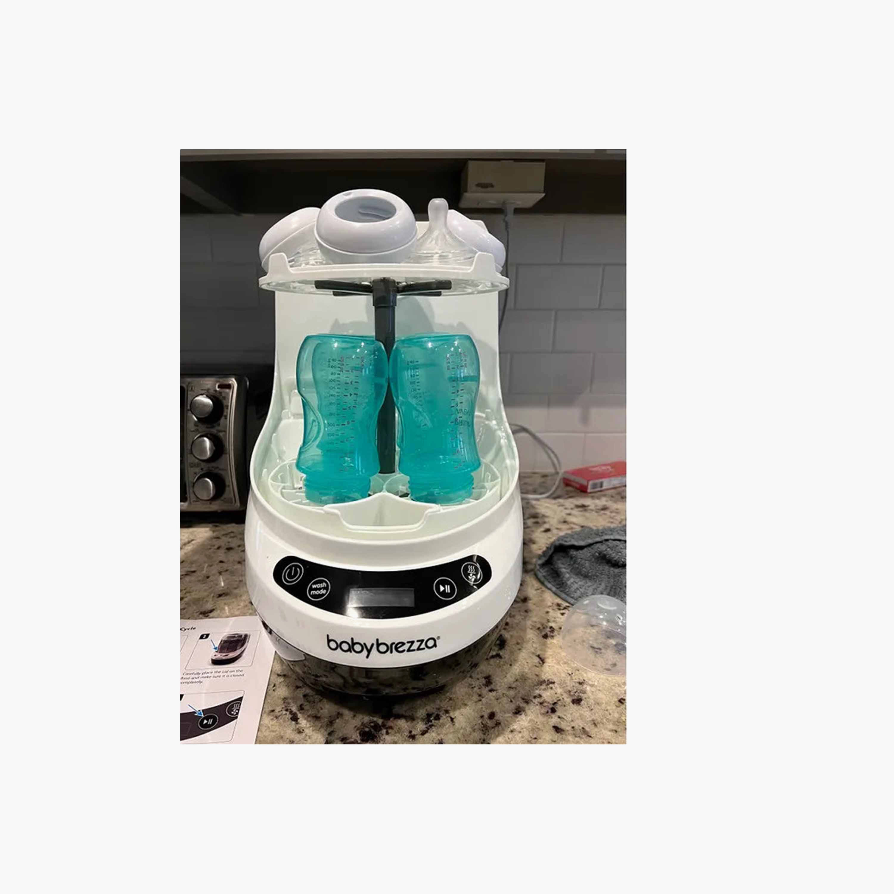 رف علوي احتياطي لغسالة الرضاعات بوتل واشر برو من بيبي بريزا-baby-feeding-sterilizersandwarmers-image-1