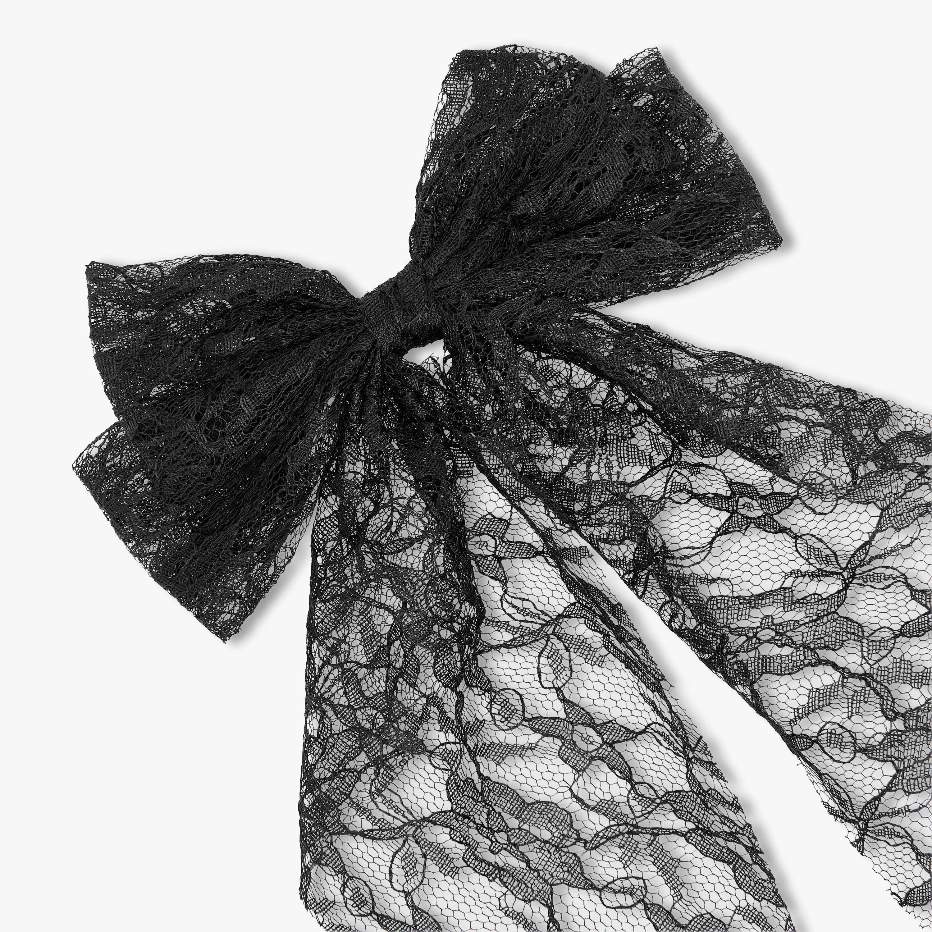 Bow Barrette Hair Clip with Lace Detail-women-hairaccessories-clips-image-2