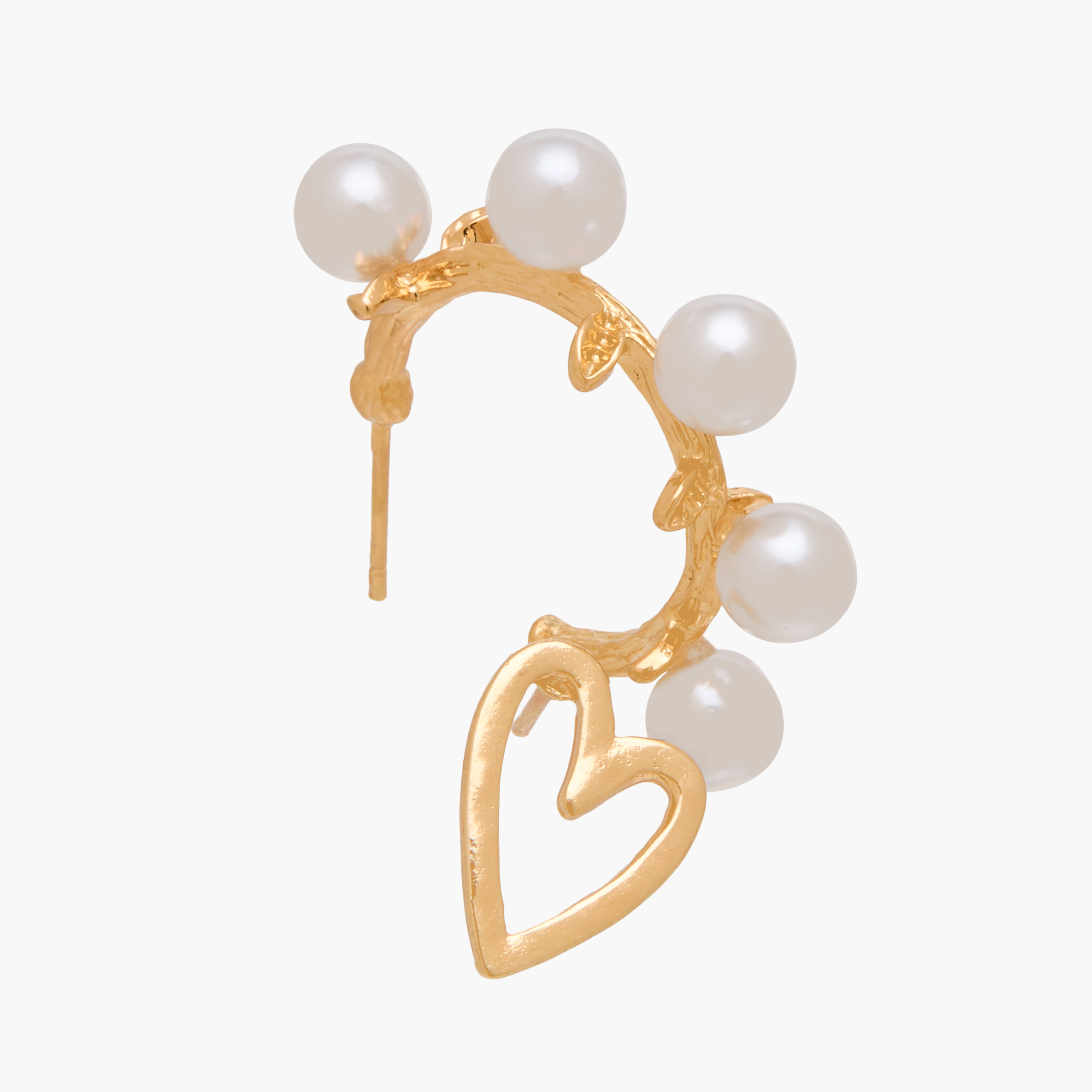 Pack of 9 Metallic Assorted Earrings with Pushback Closure-women-watchesandjewellery-jewellery-earrings-image-4
