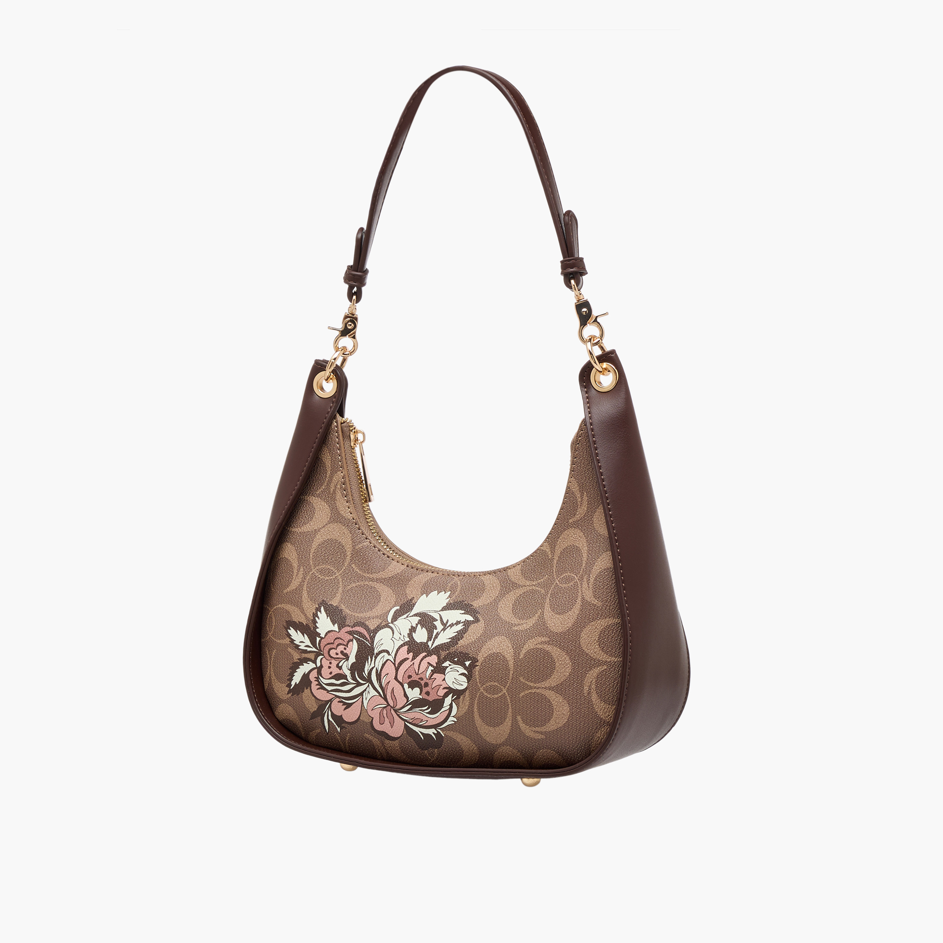 شنطة كتف بسحاب إغلاق وطبعات زهرية تيا من ساشا-women-bagsandwallets-handbags-image-3