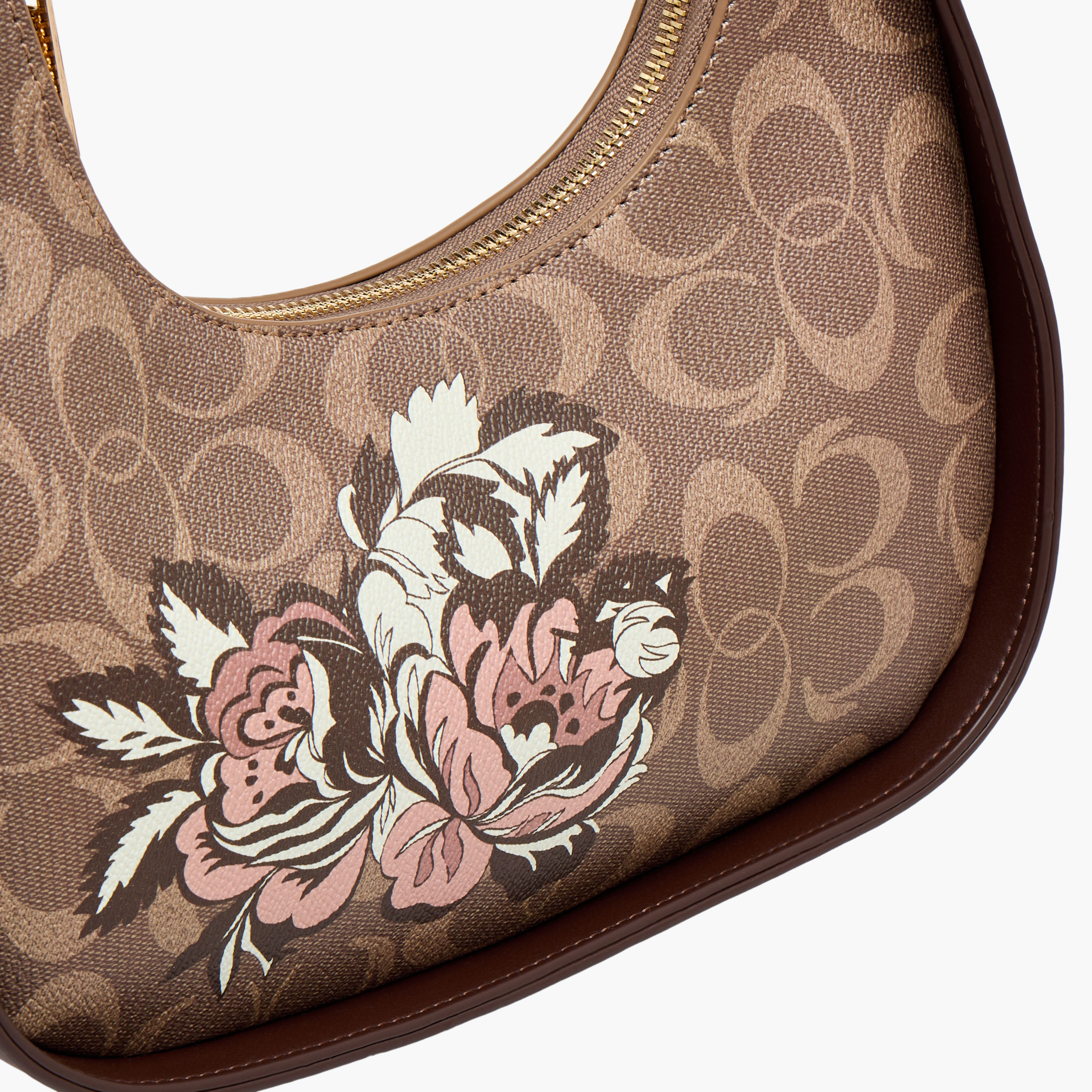 شنطة كتف بسحاب إغلاق وطبعات زهرية تيا من ساشا-women-bagsandwallets-handbags-image-5