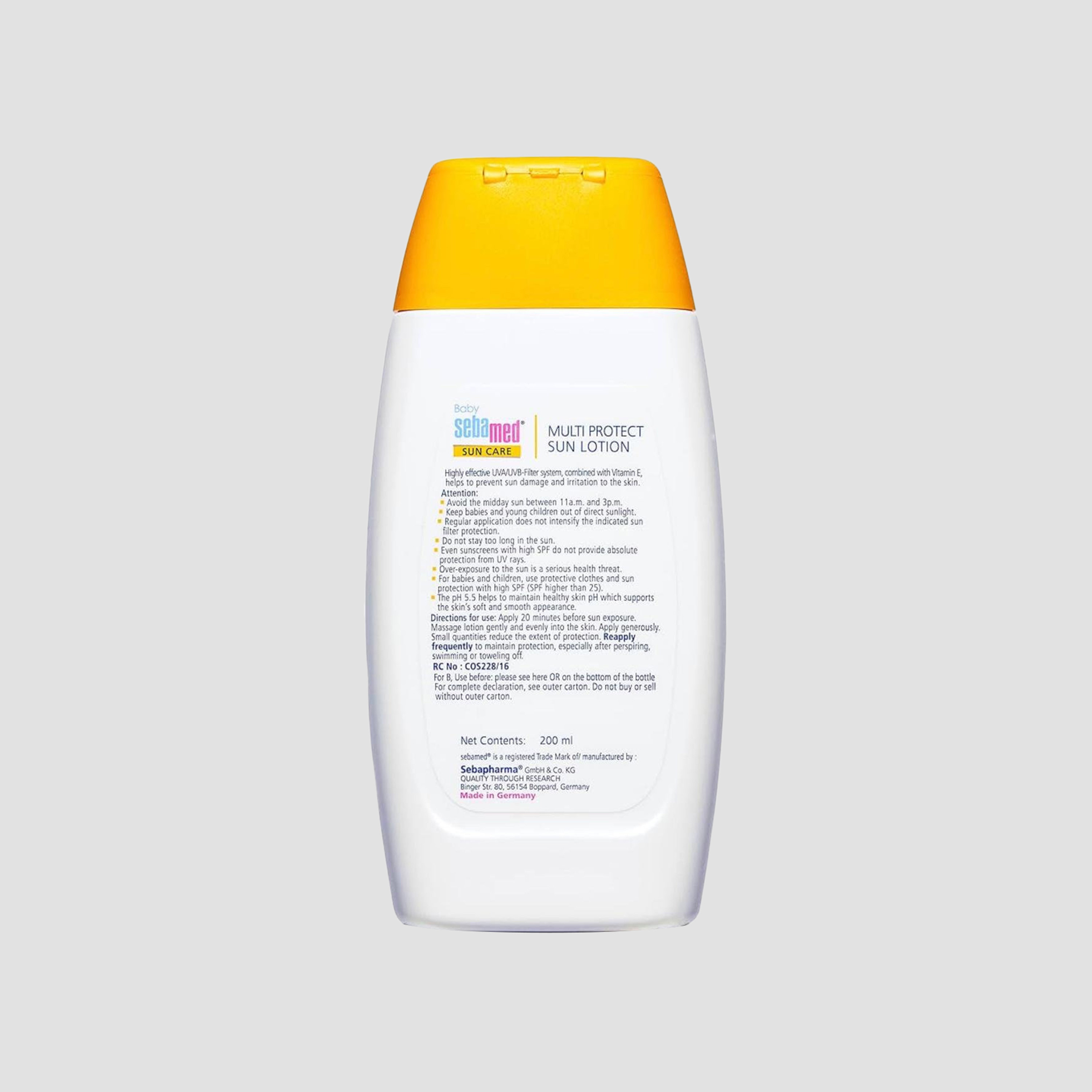 Sebamed Multi Protect Baby Sun Lotion SPF 50 - 200 ml-baby-bathandcare-hairbodyskincare-lotionsandcreams-image-2