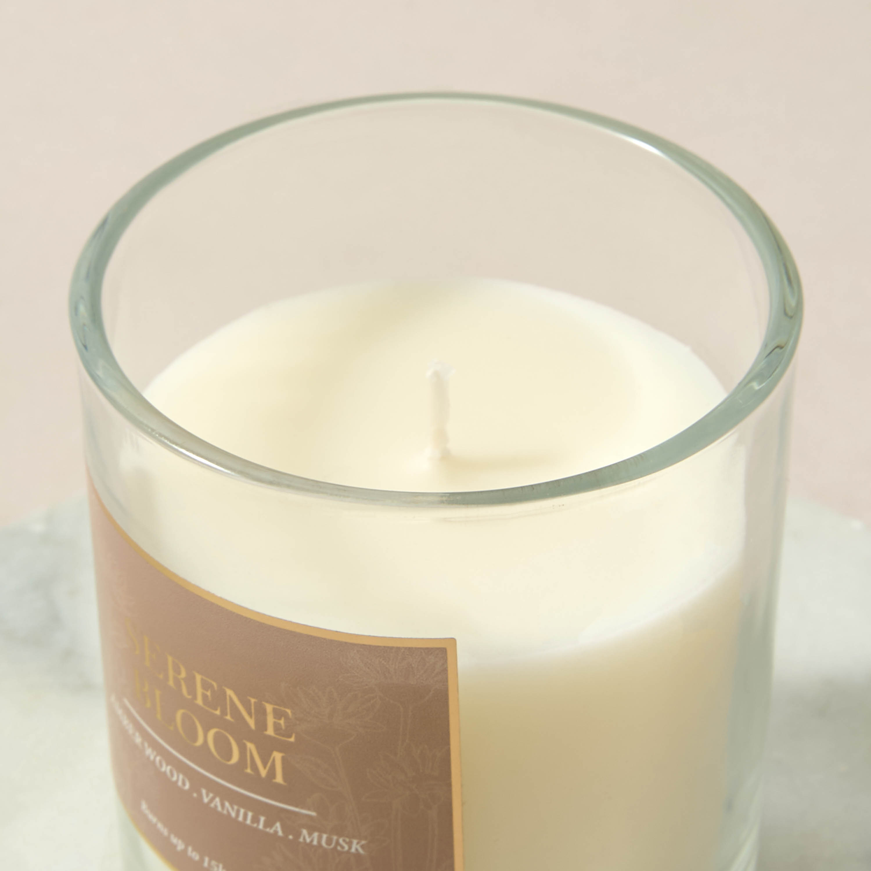 شمعة لوكس العطرية برائحة سيرين بلوم 120 غرام من أورا - صافي-household-homefragrance-candles-image-3