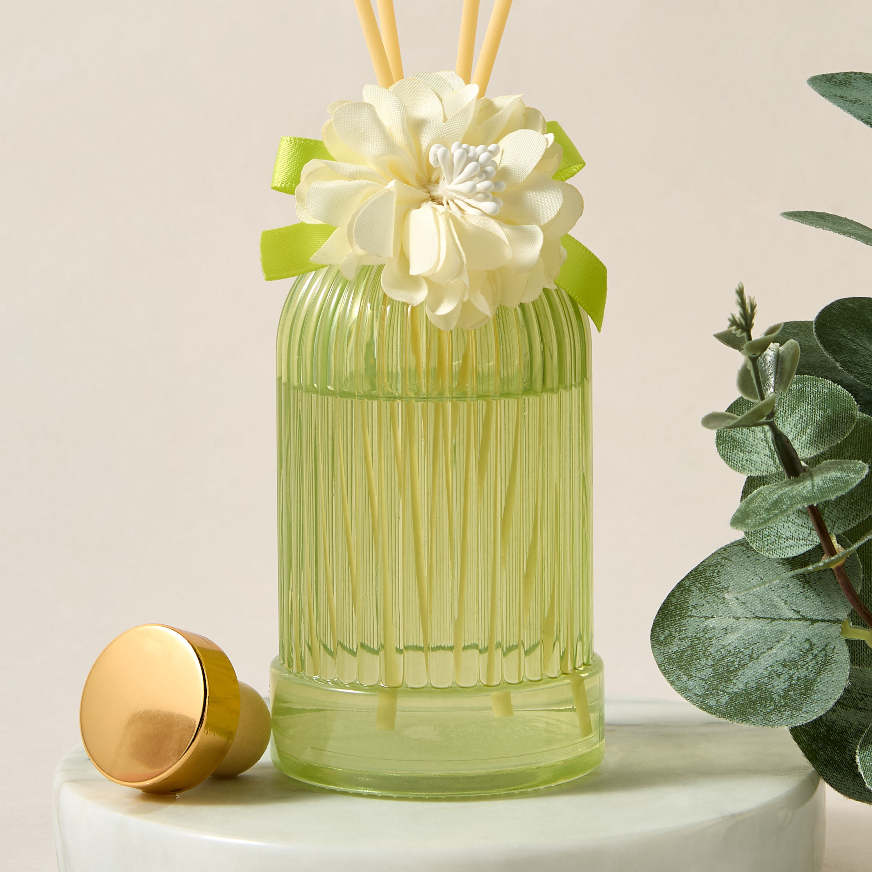 Aura Luxe Reed Diffuser 150ml Sundrift- Green-household-homefragrance-reeddiffusers-image-2